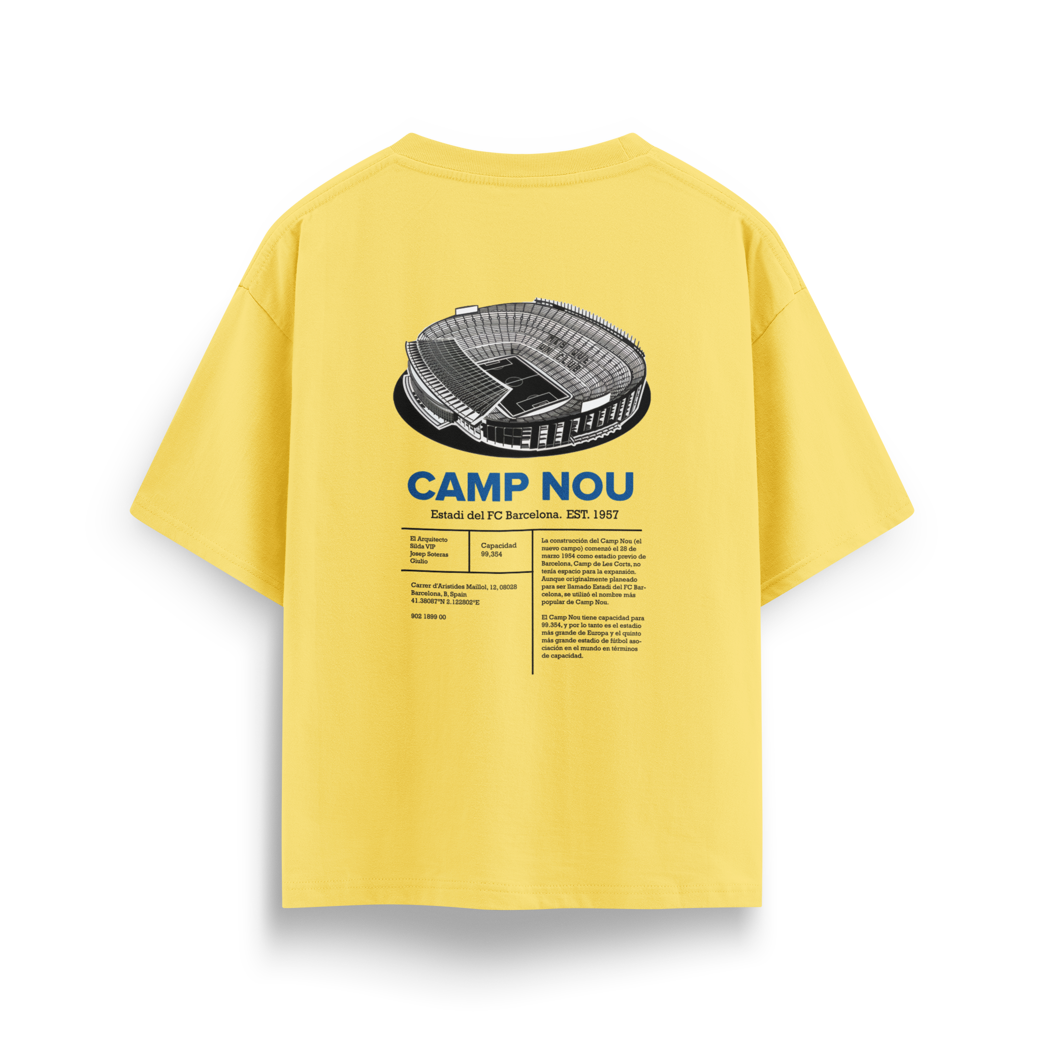 Camp Nou - Oversize T-Shirt