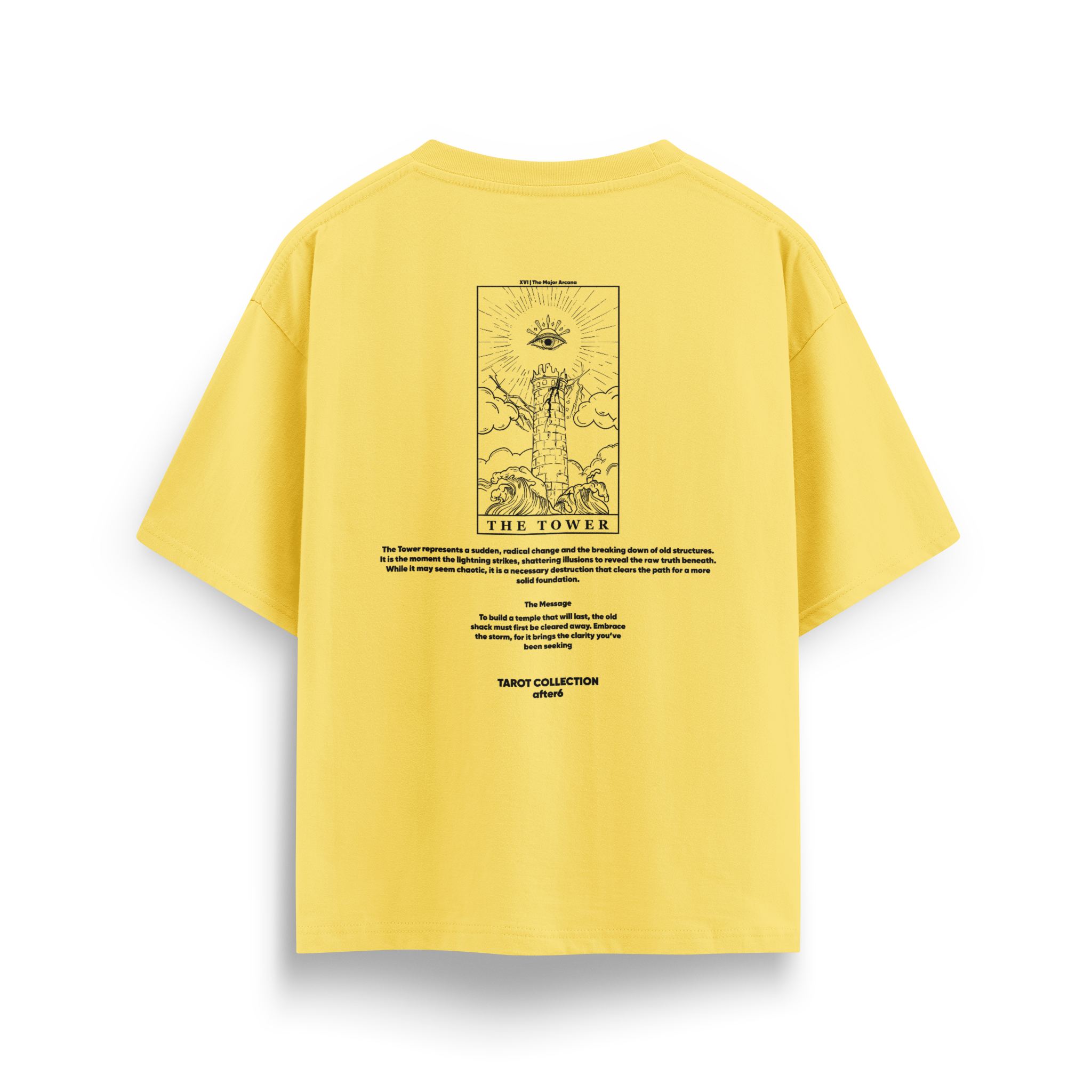 XVI The Tower - Oversize T-Shirt