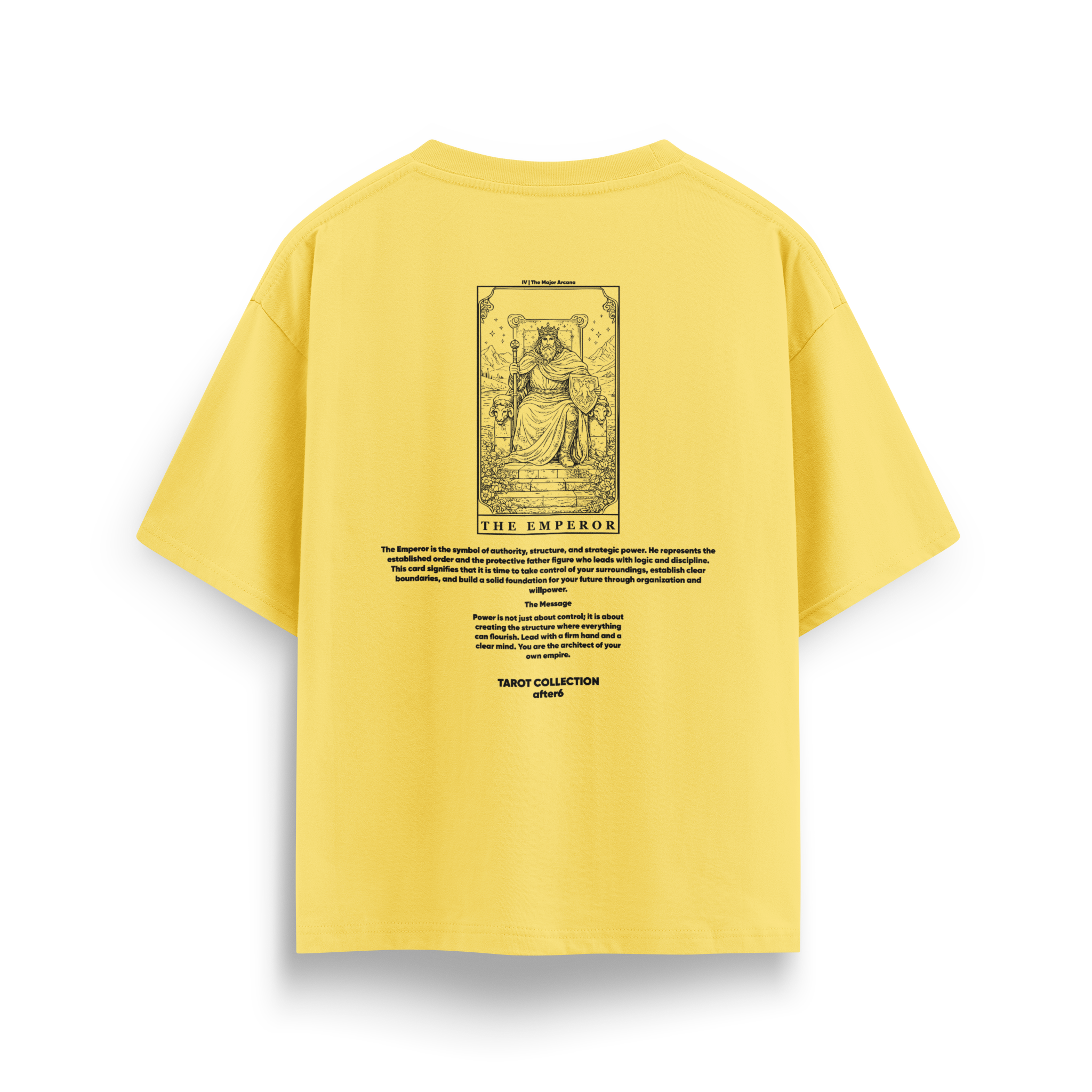 IV The Emperor - Oversize T-Shirt