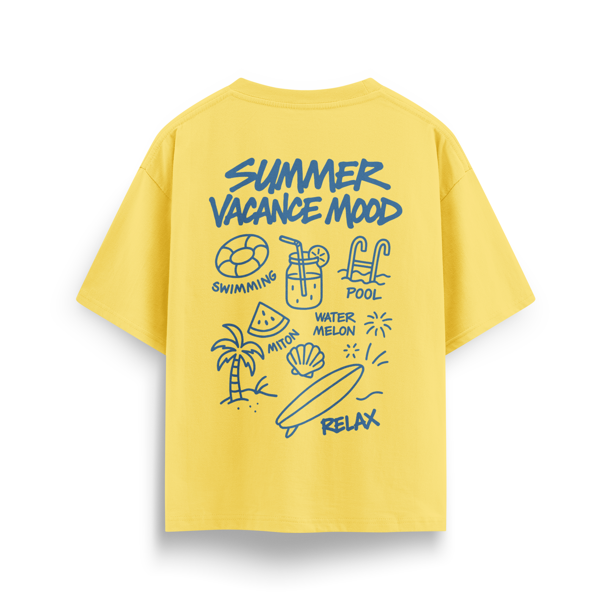 Summer Vacance Mood - Oversize T-Shirt
