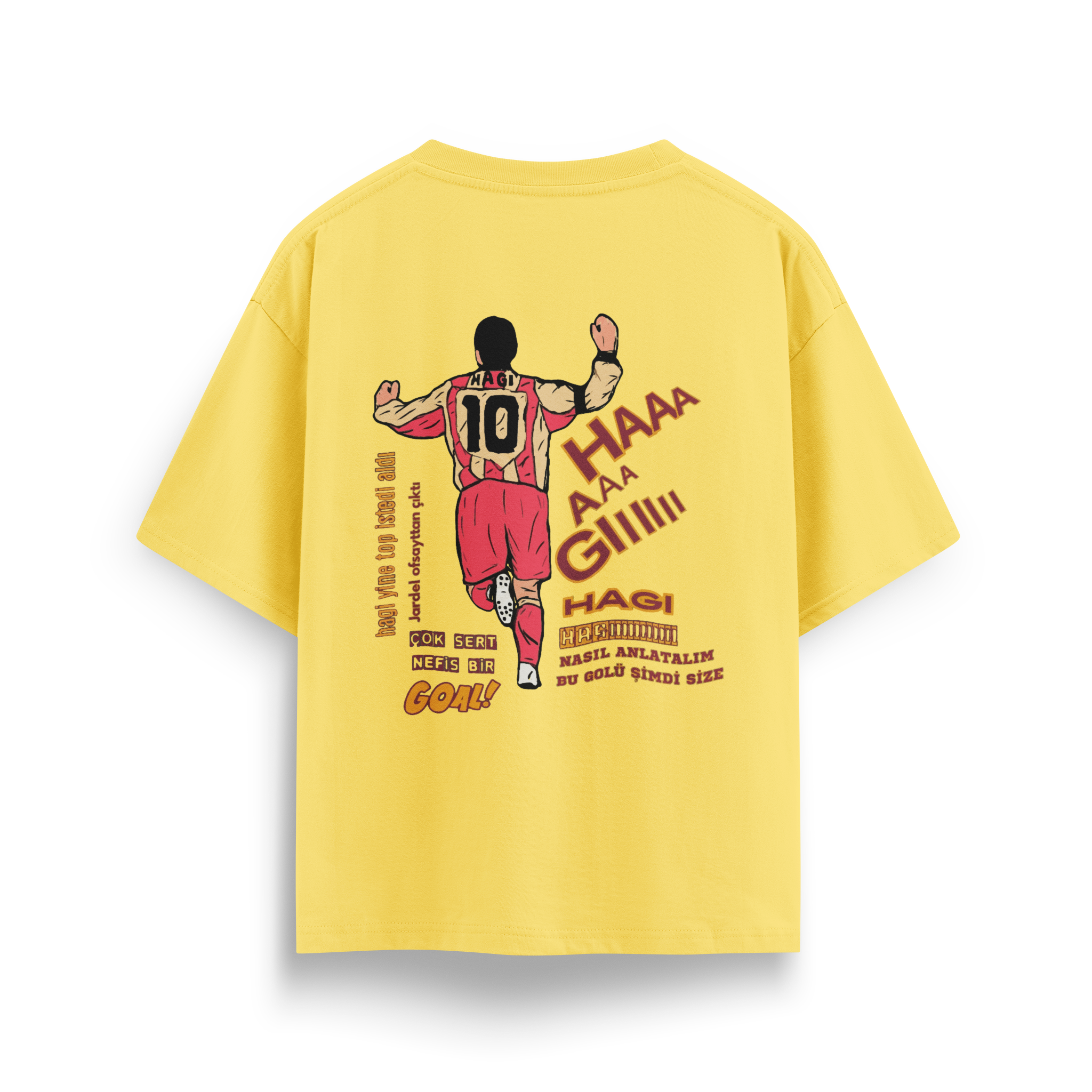 Nasıl anlatalım şimdi bu golü size - Oversize T-Shirt