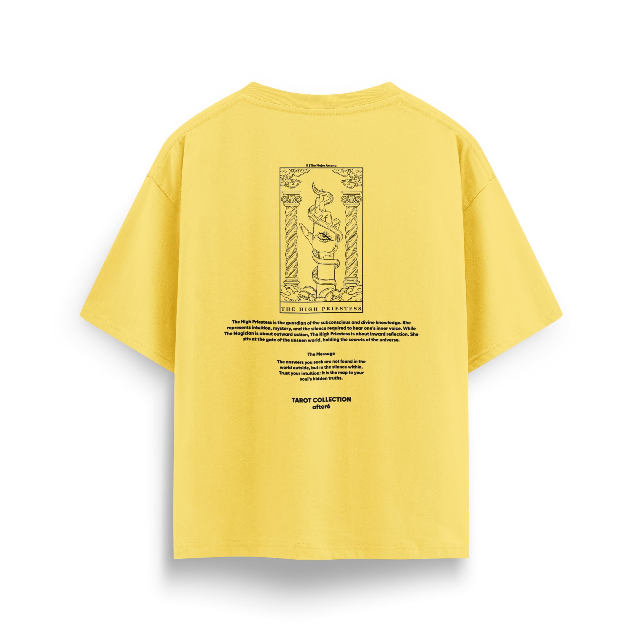 II The High Priestess - Oversize T-Shirt