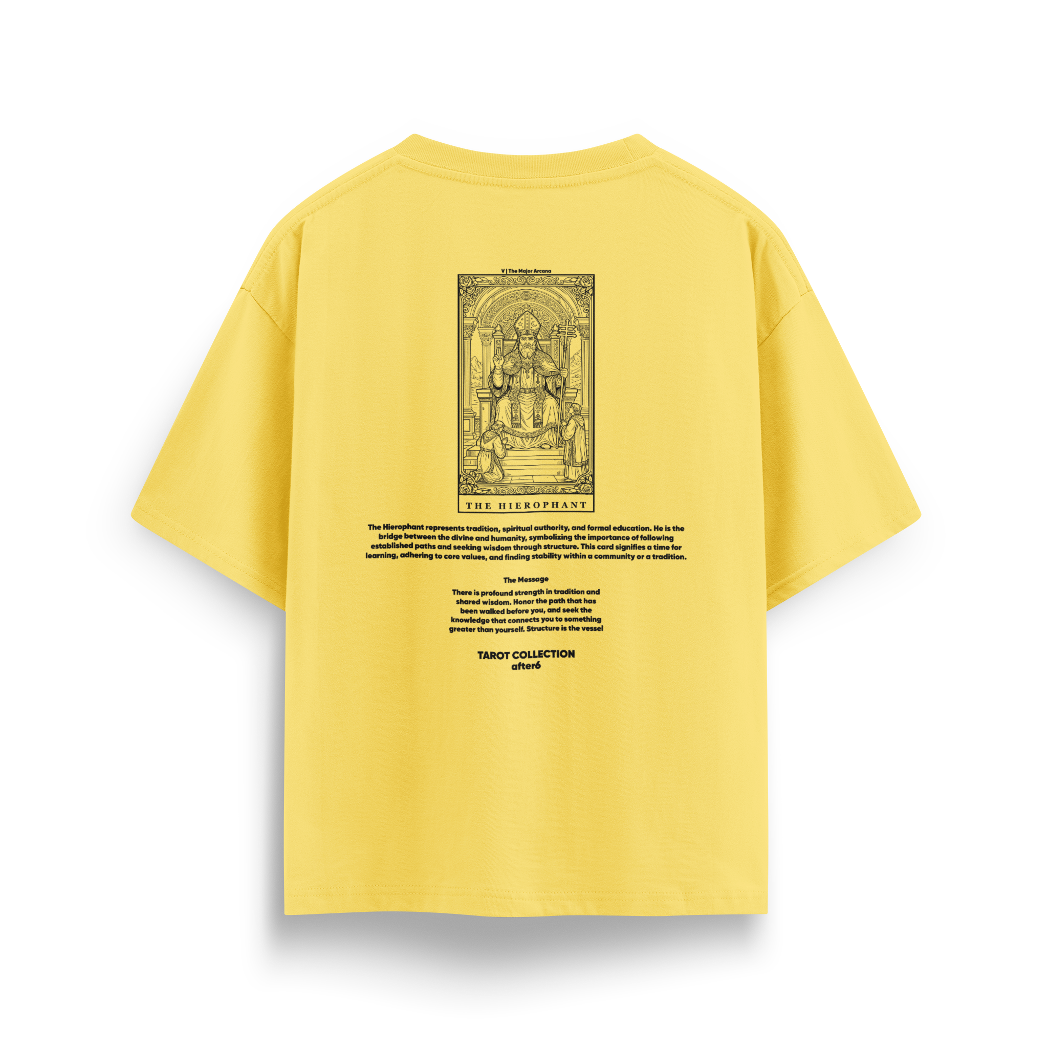V The Hierophant - Oversize T-Shirt