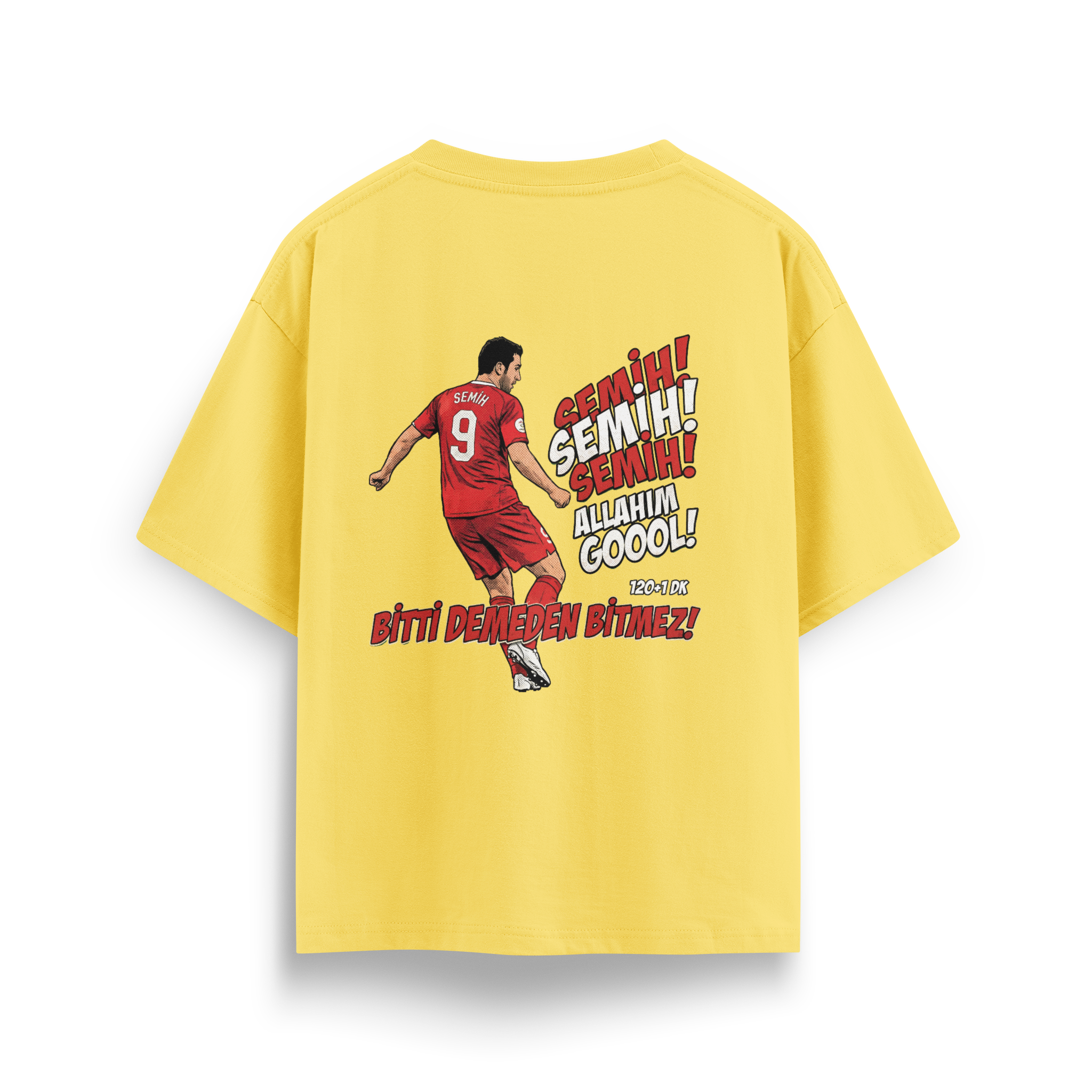 Bitti demeden bitmez - Oversize T-Shirt