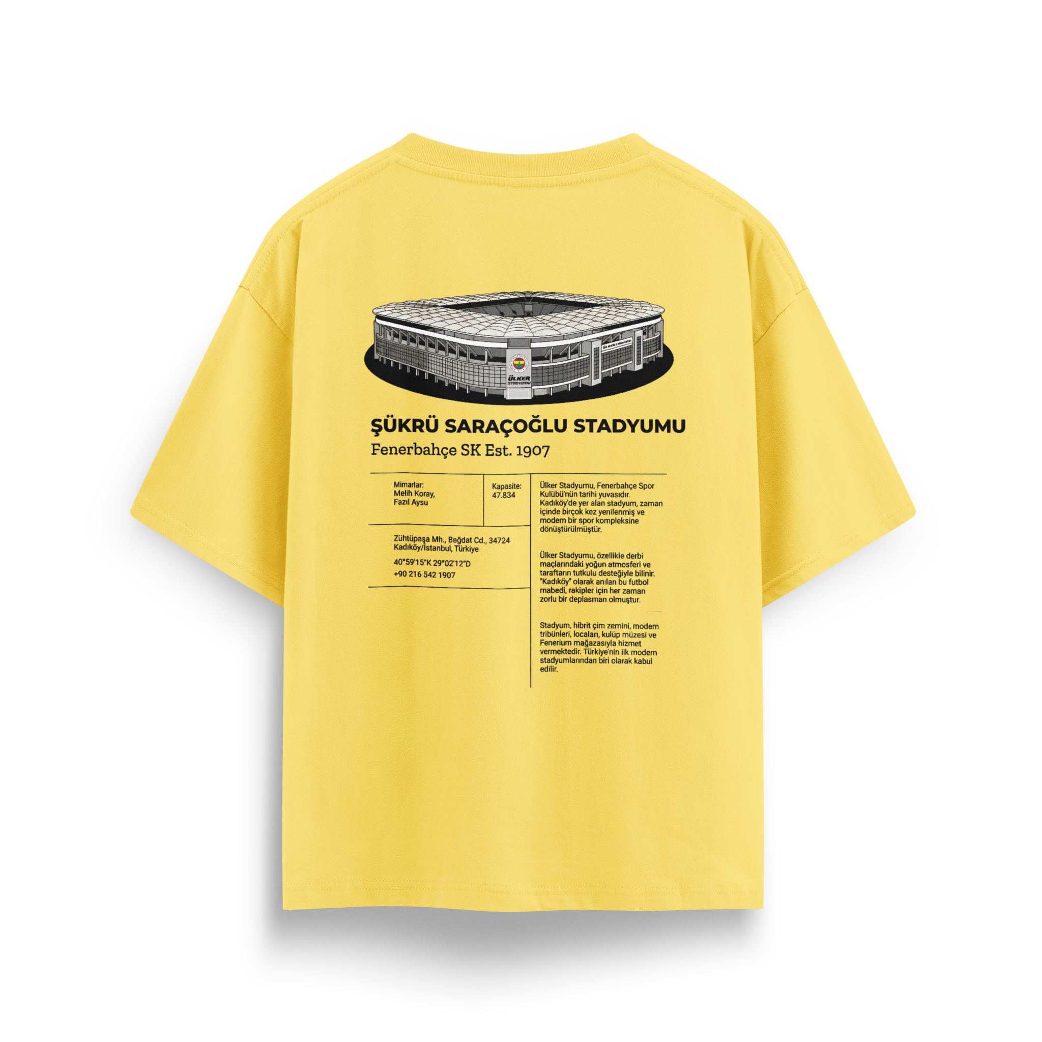 Est 1907 - Oversize T-Shirt