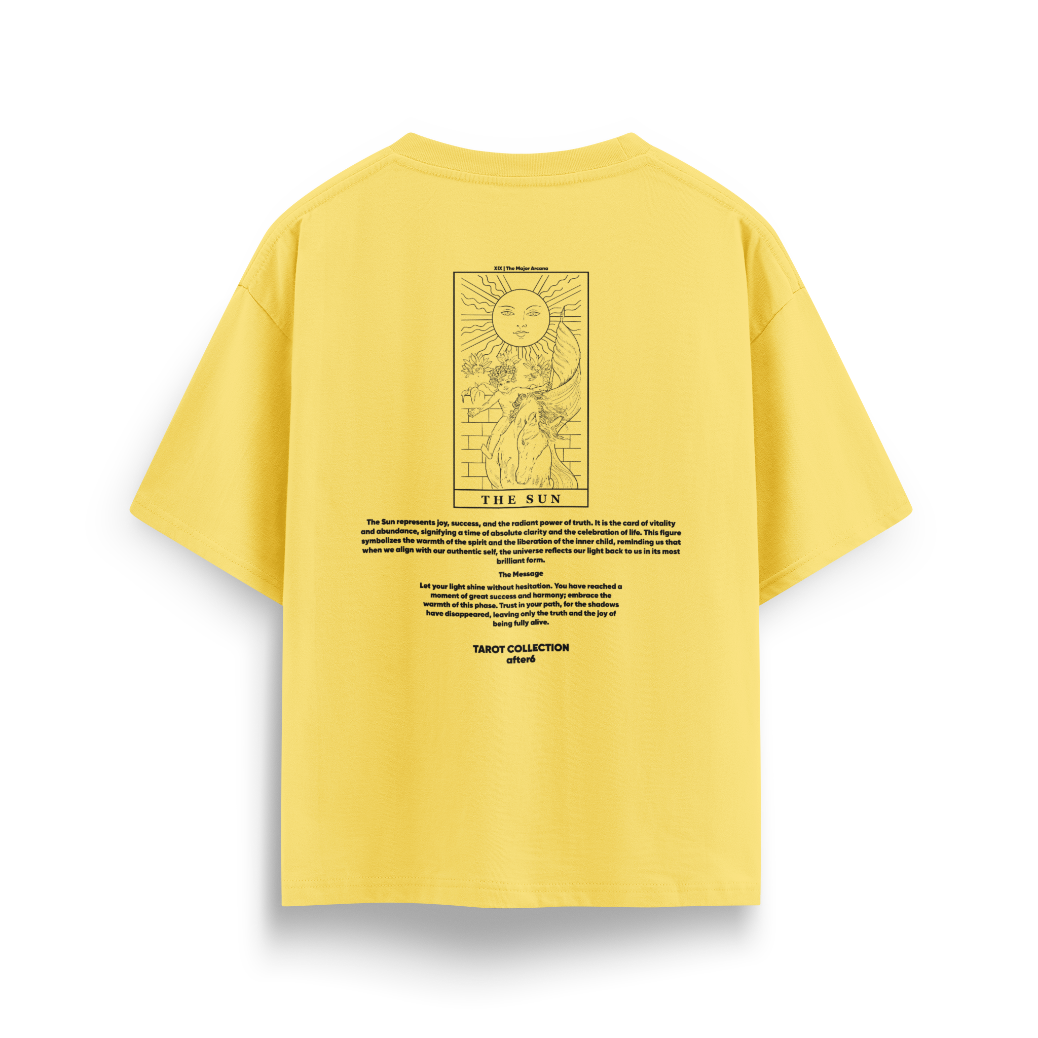 XIX The Sun - Oversize T-Shirt