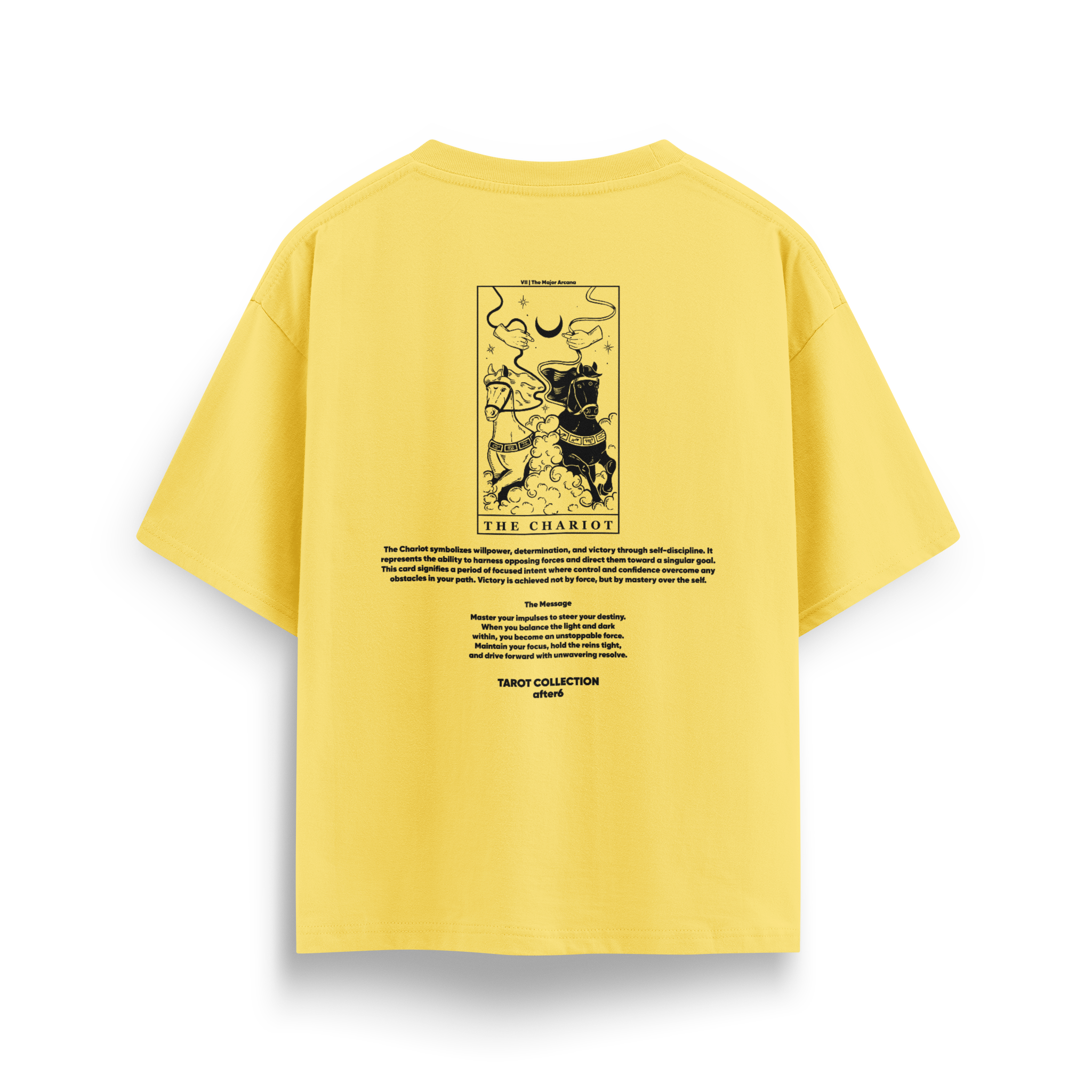 VII The Chariot - Oversize T-Shirt