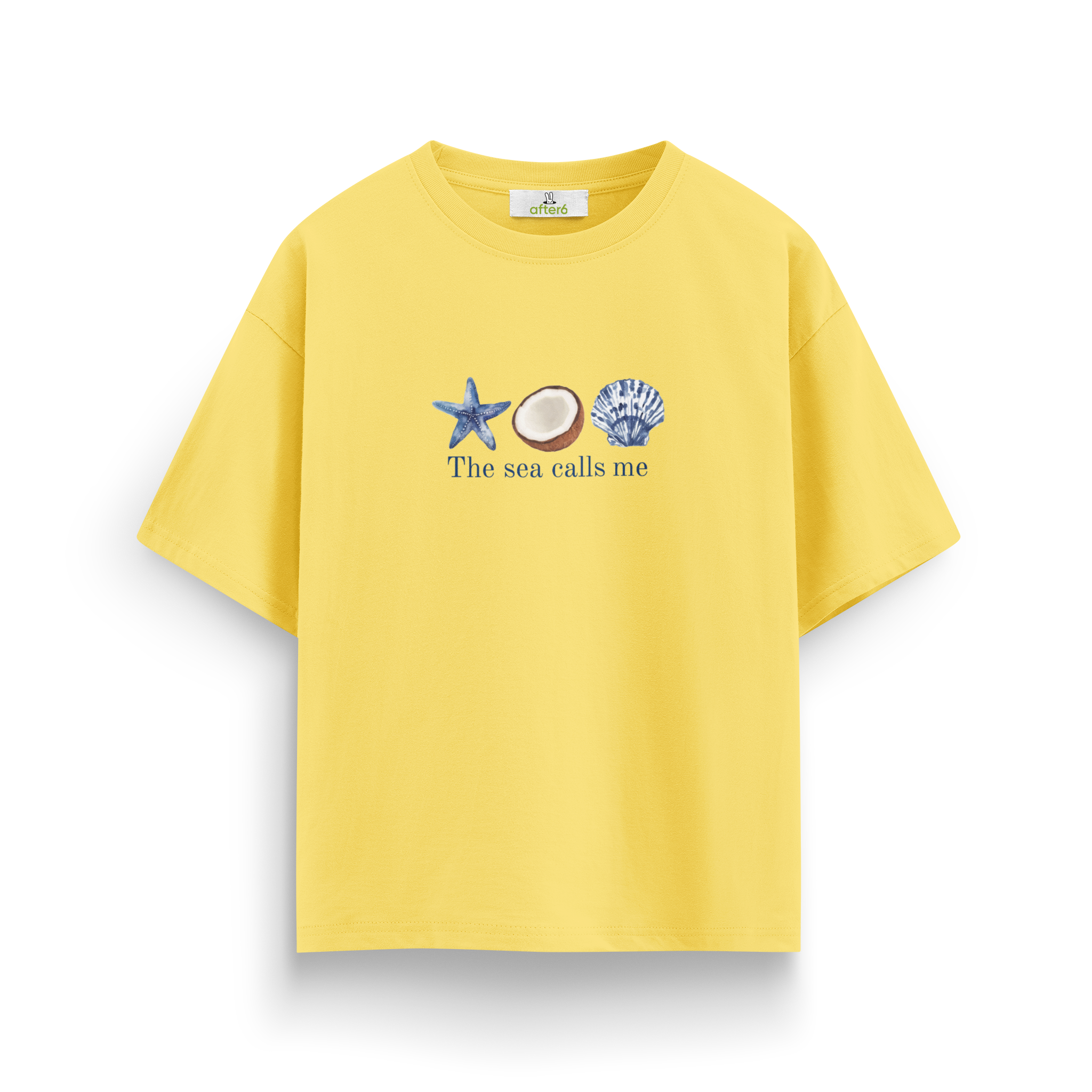 The sea calls me - Oversize T-Shirt
