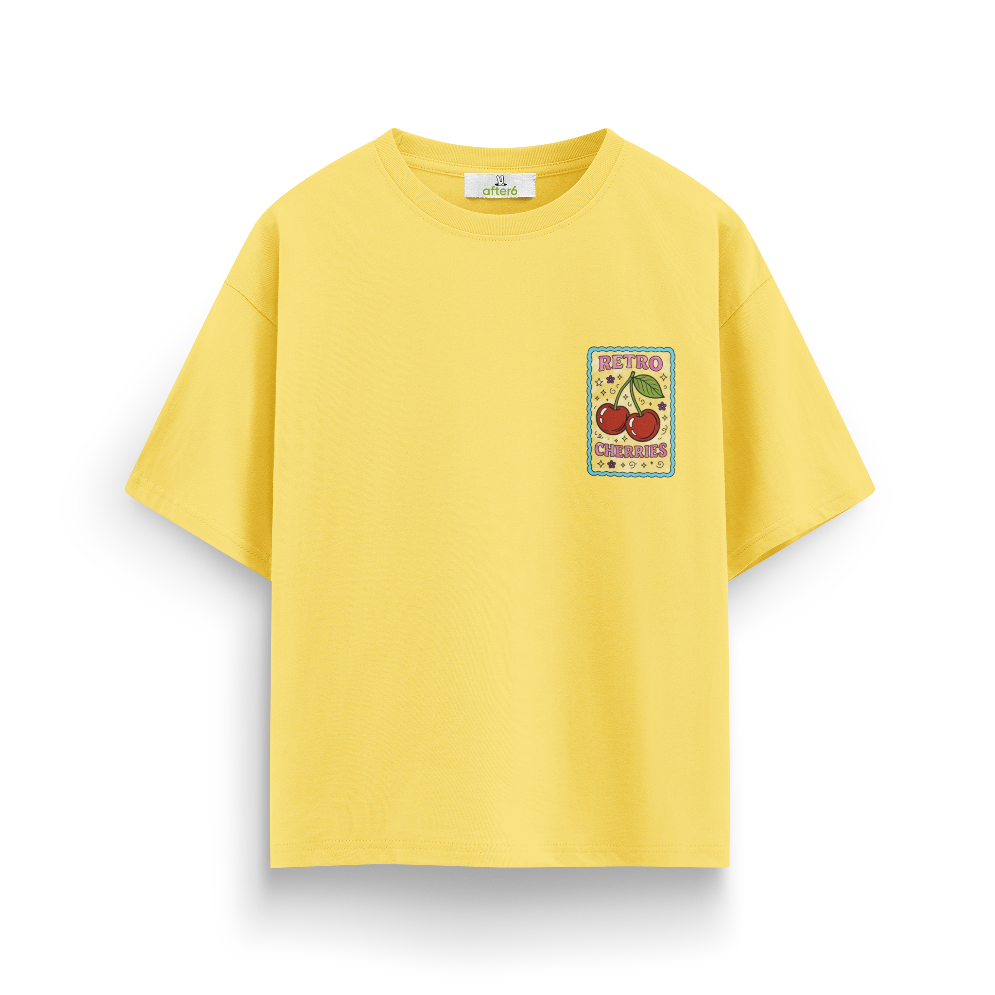 Cherries Card - Oversize T-Shirt