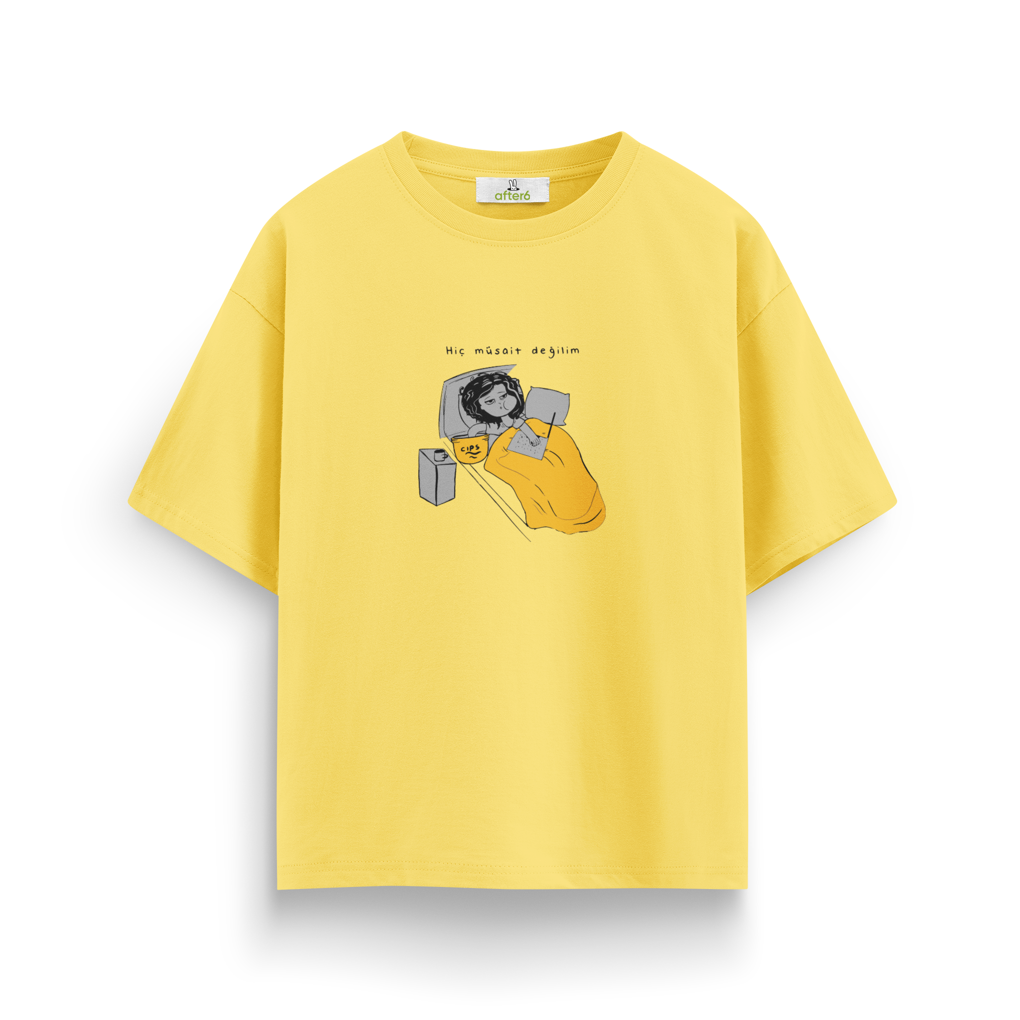 Hiç müsait değilim - Oversize T-Shirt