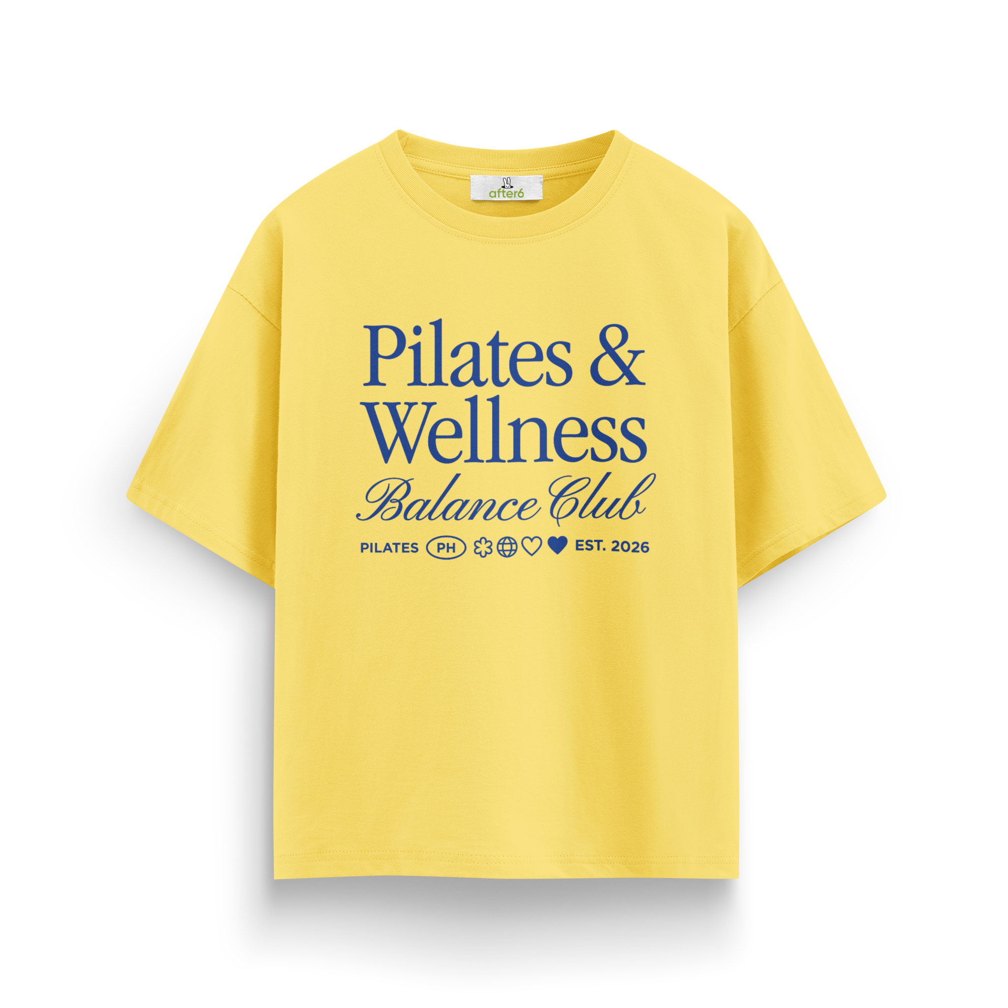 Pilates Wellnes - Oversize T-Shirt