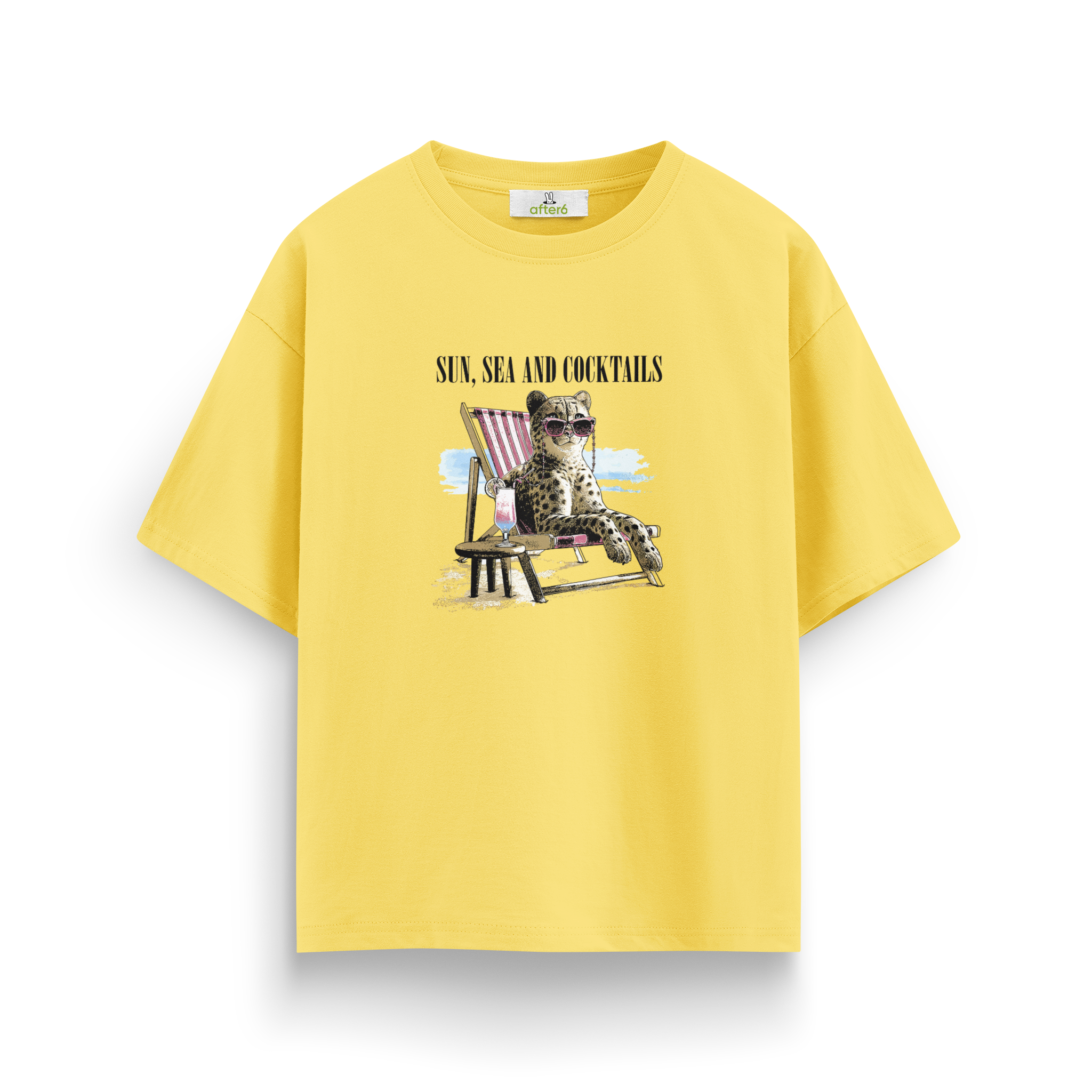 Sun Sea and Coctails - Oversize T-Shirt