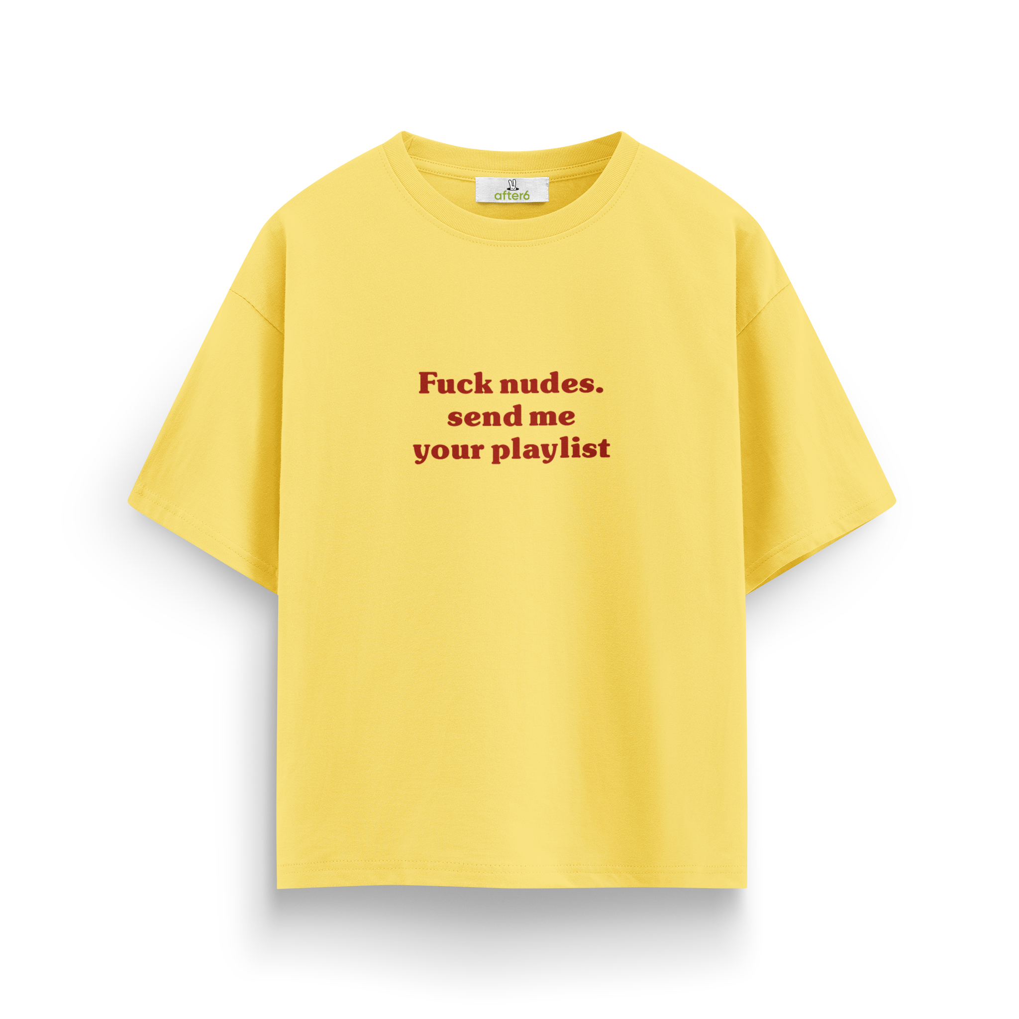 Send me your playlist - Oversize T-Shirt