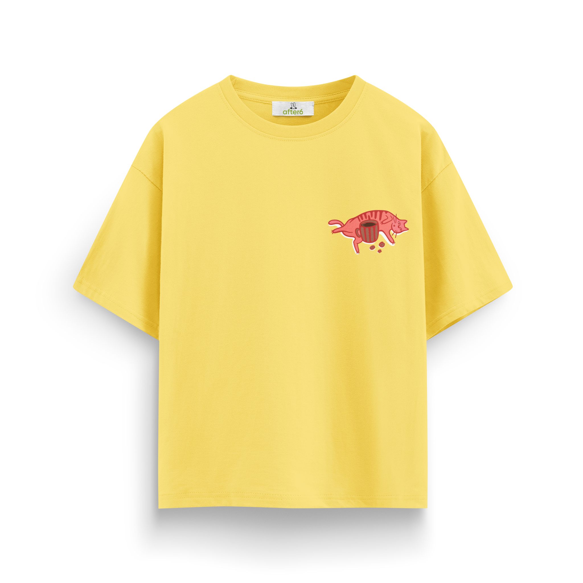Espresso Cat Club - Oversize T-Shirt