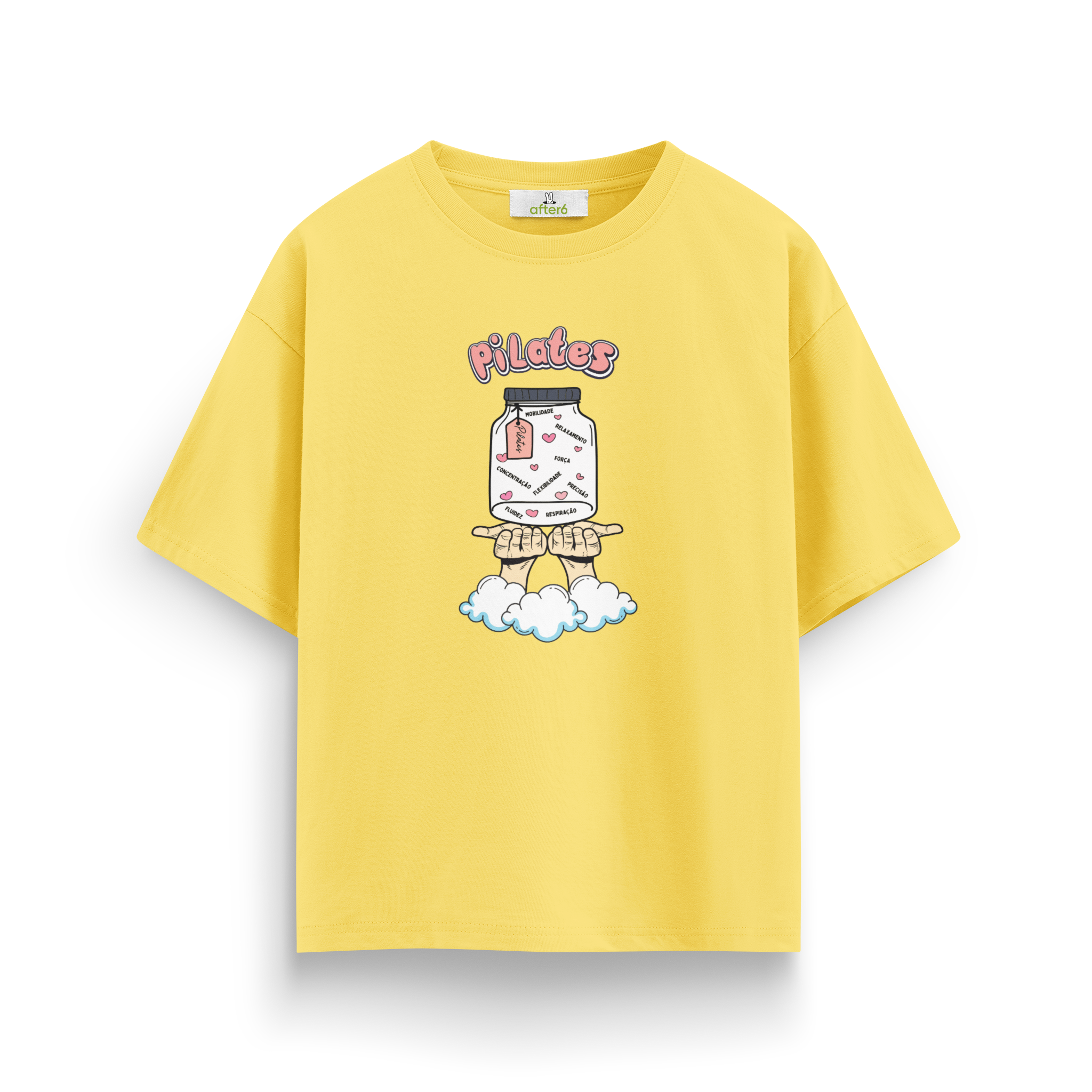 Pilates-Relaxamento - Oversize T-Shirt