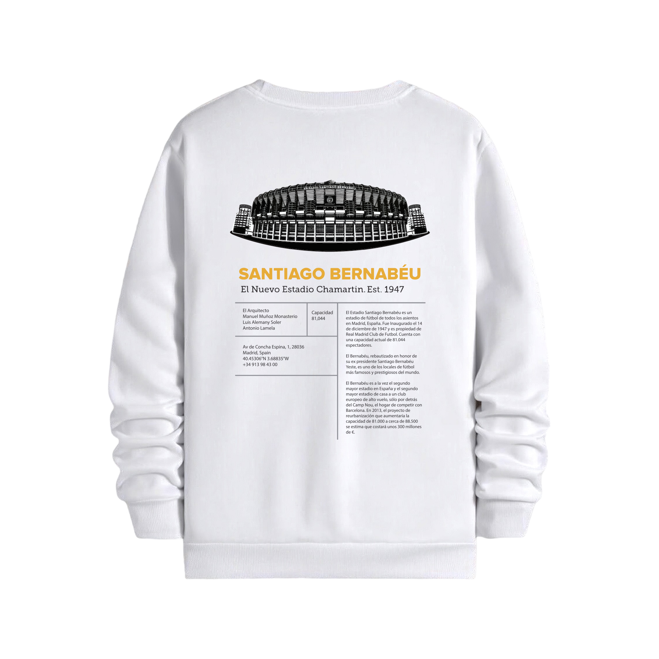 Santiago Bernabeu - Regular Sweatshirt