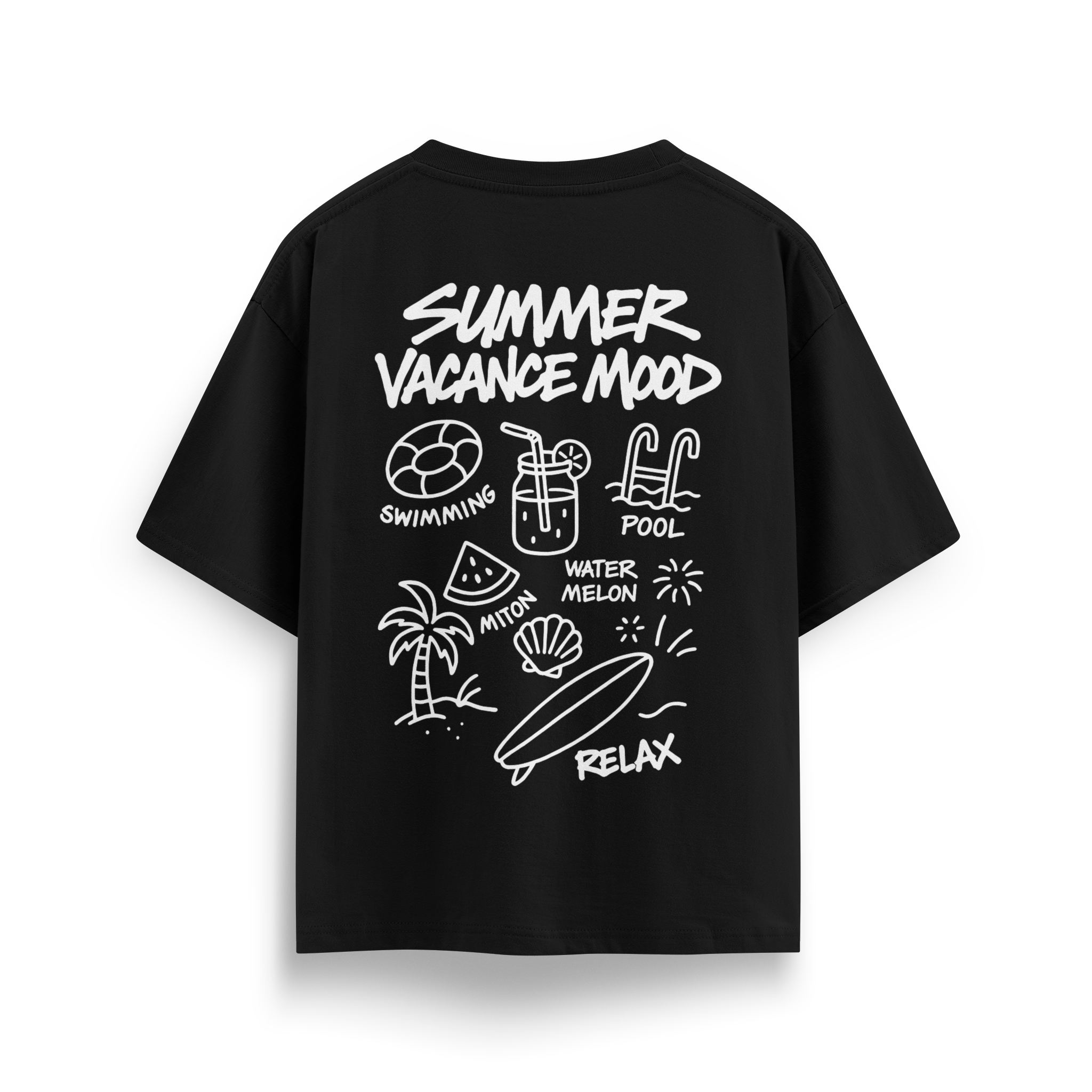 Summer Vacance Mood - Oversize T-Shirt