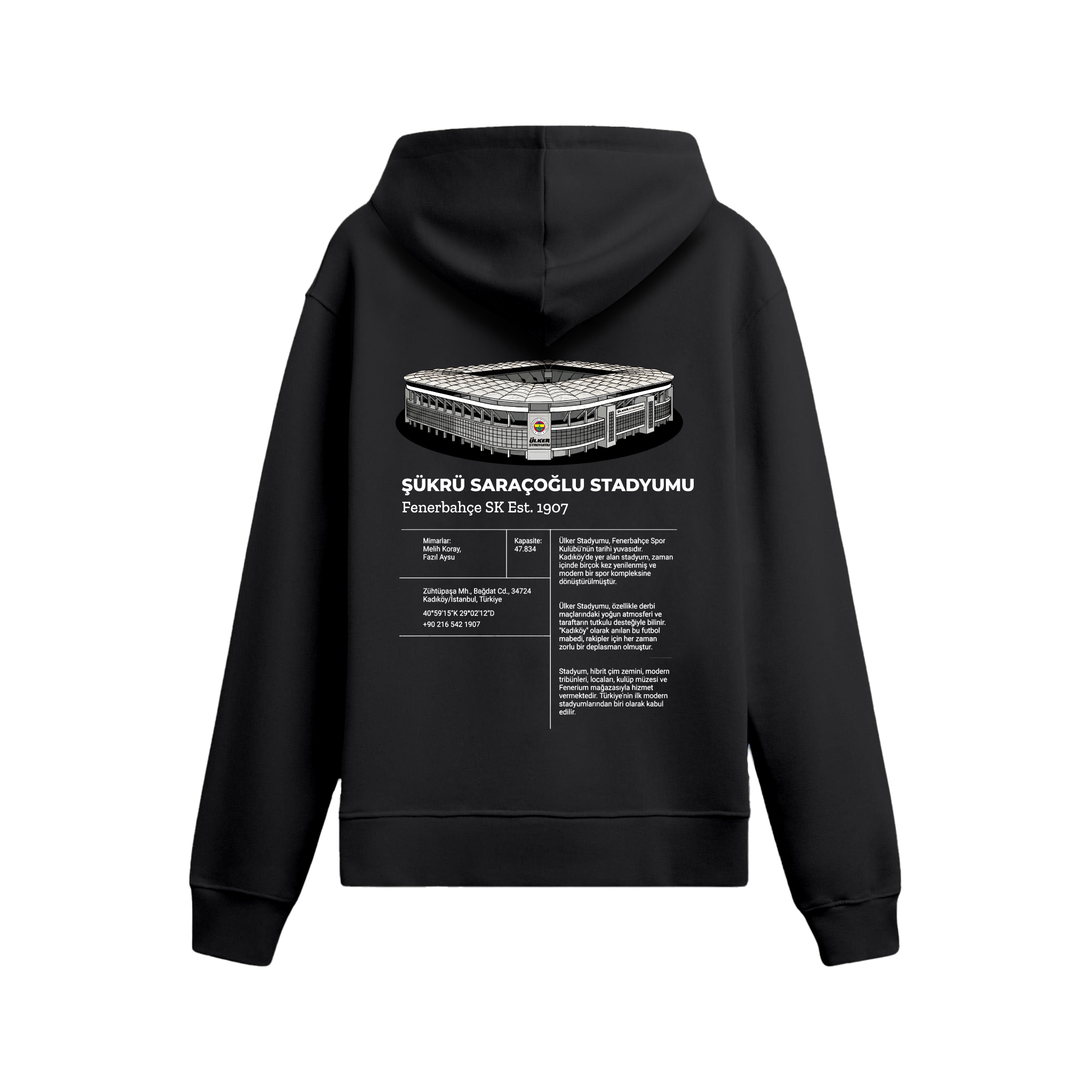 Est 1907 - Oversize Hoodie