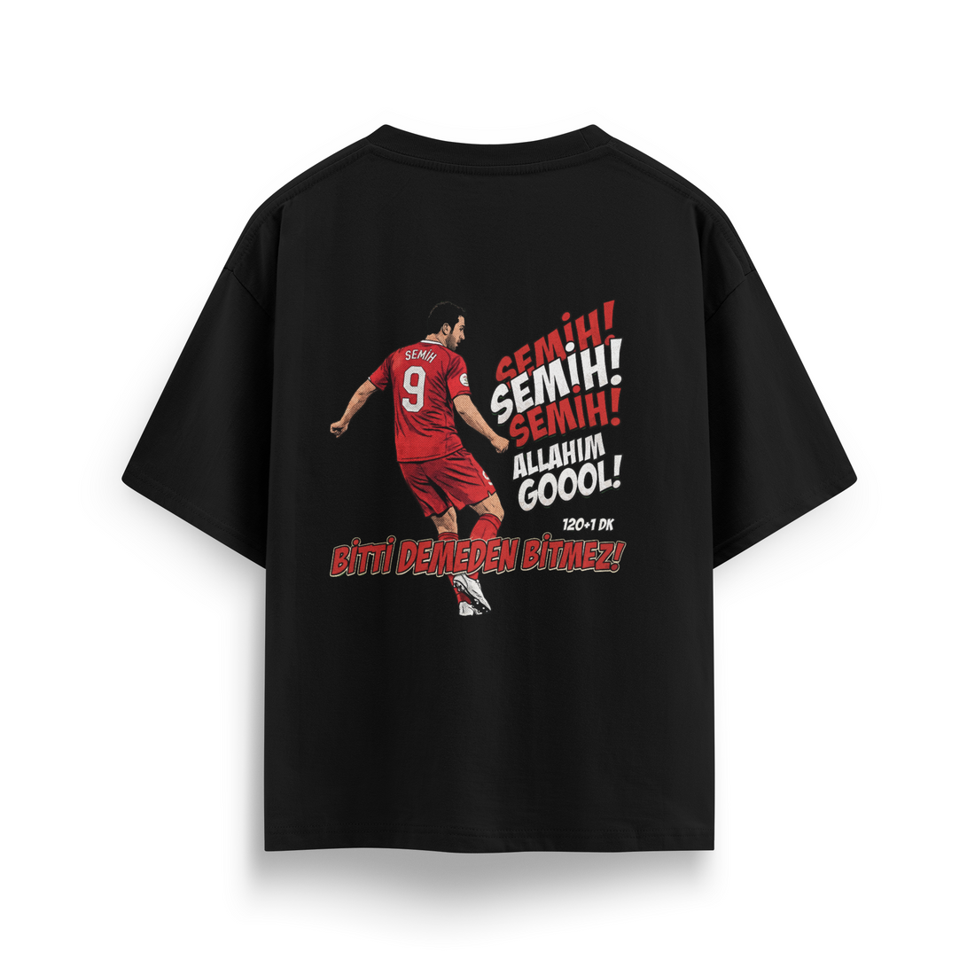 Bitti demeden bitmez - Oversize T-Shirt