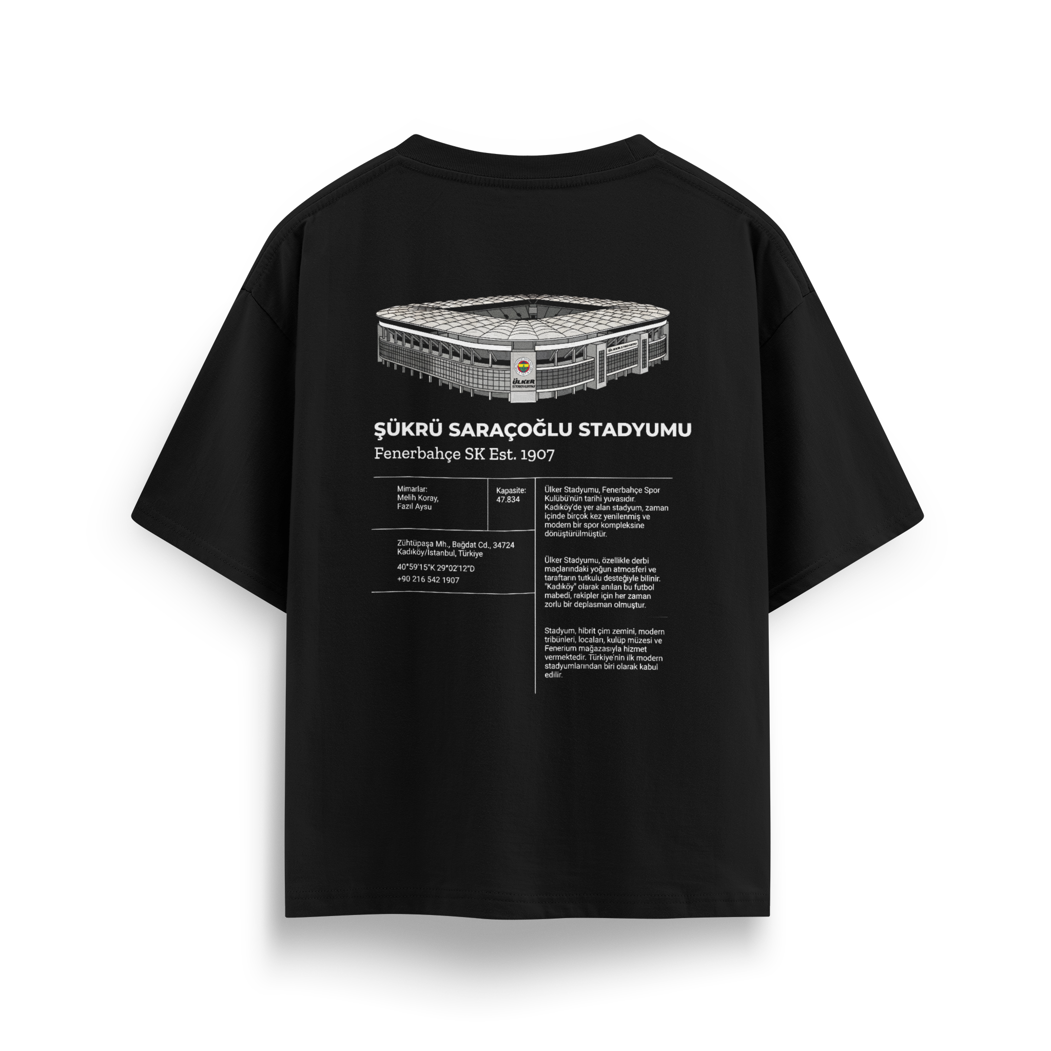 Est 1907 - Oversize T-Shirt