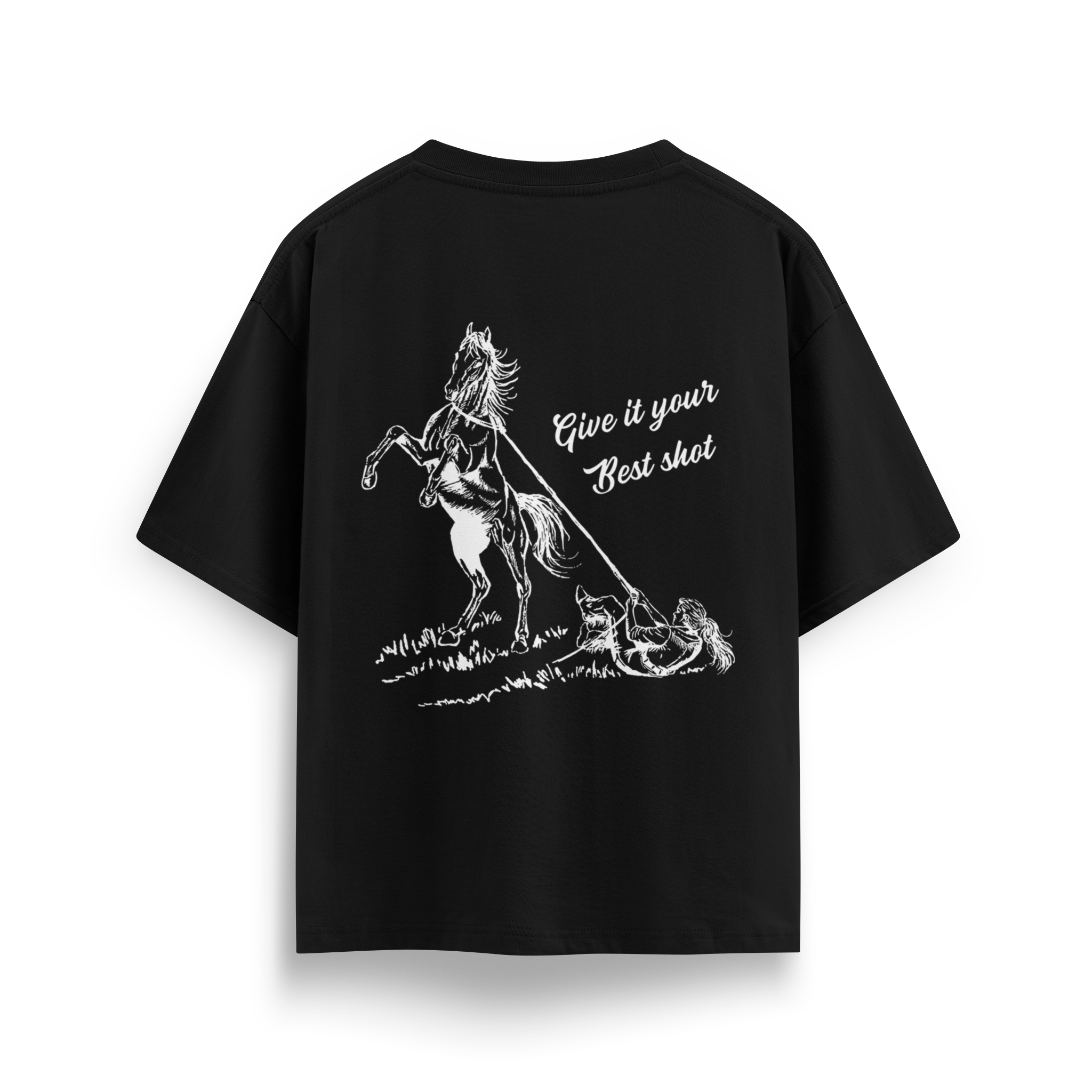 Give It Your Best Shot - Oversize T-Shirt