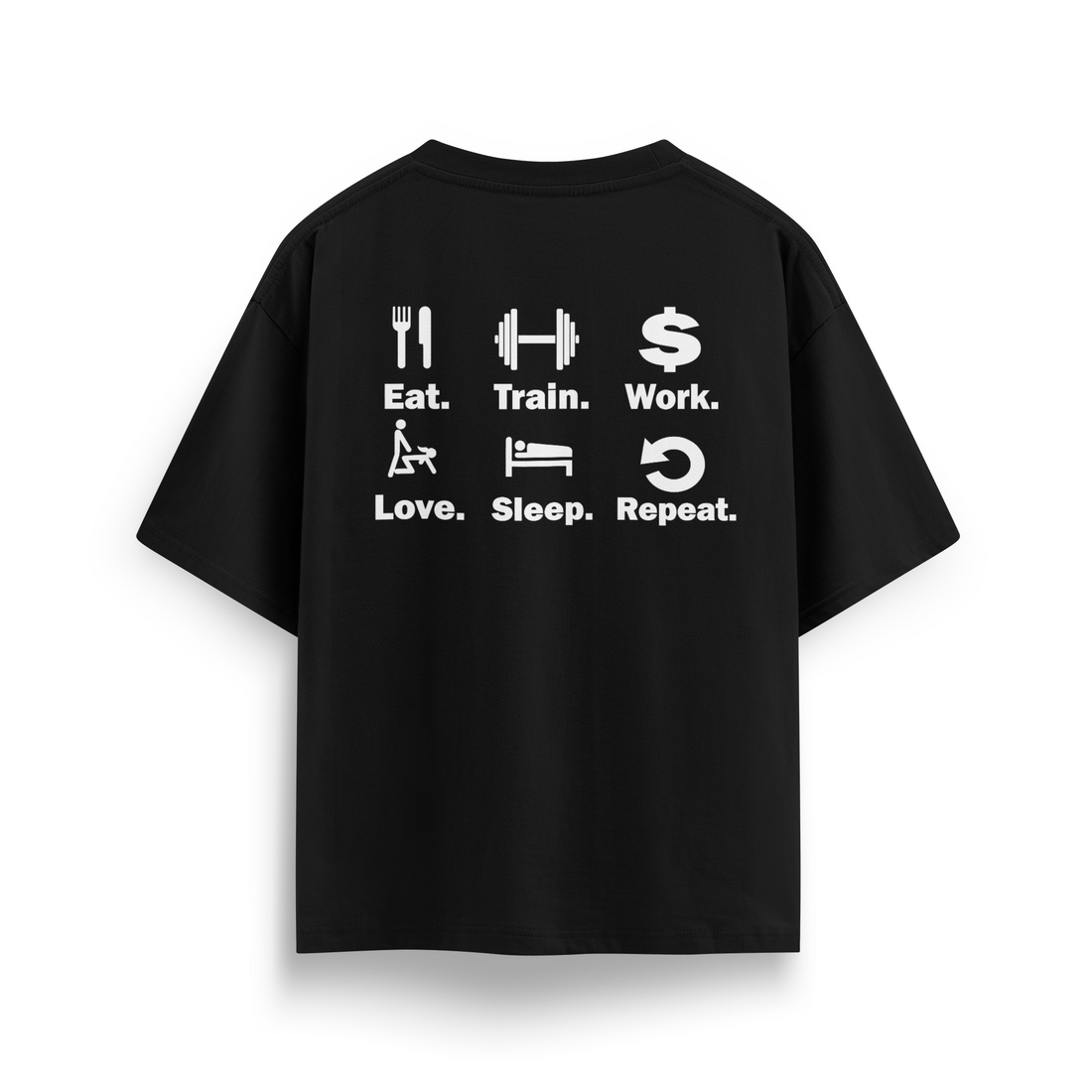 Eat Sleep Train - Oversize T-Shirt