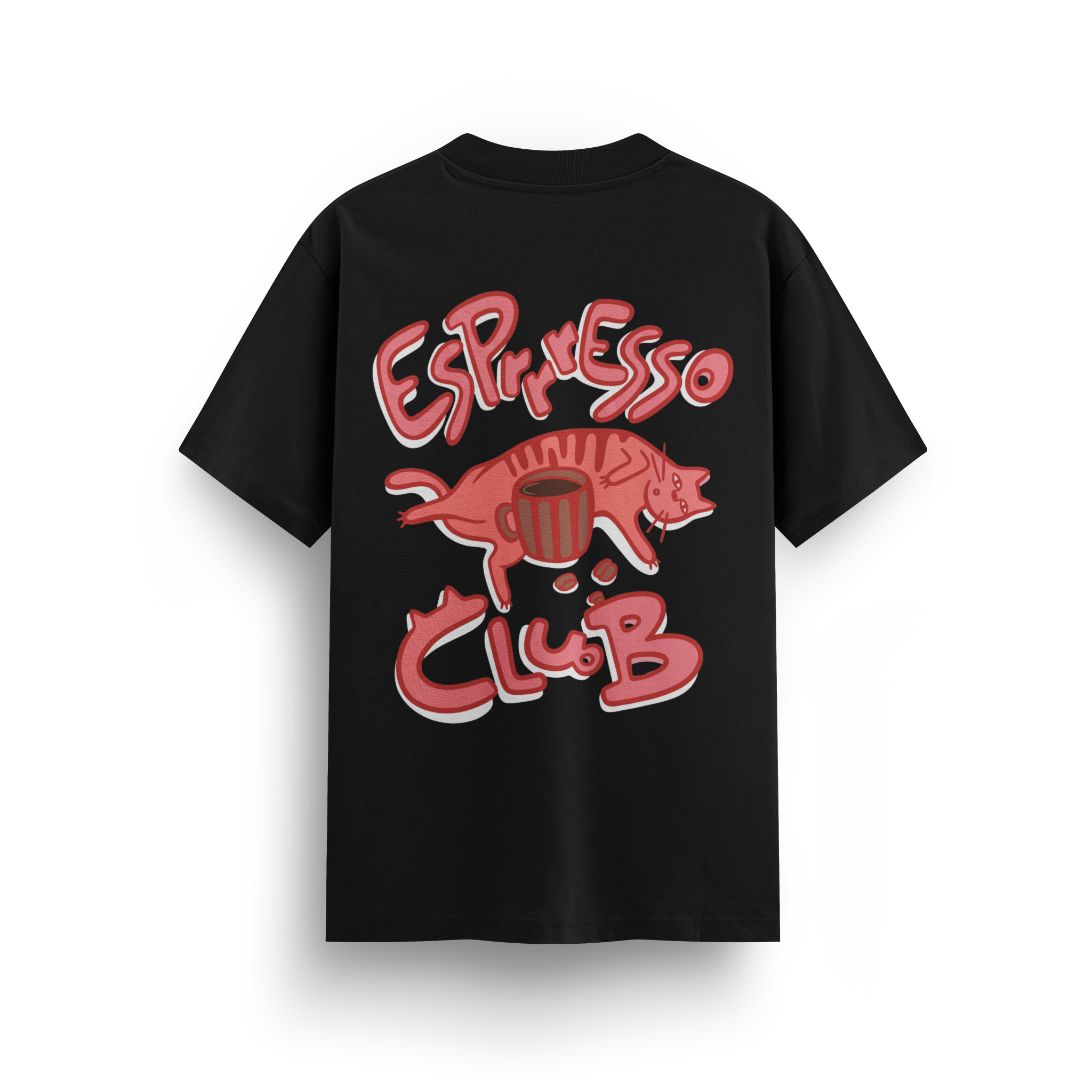 Espresso Cat Club - Regular T-shirt