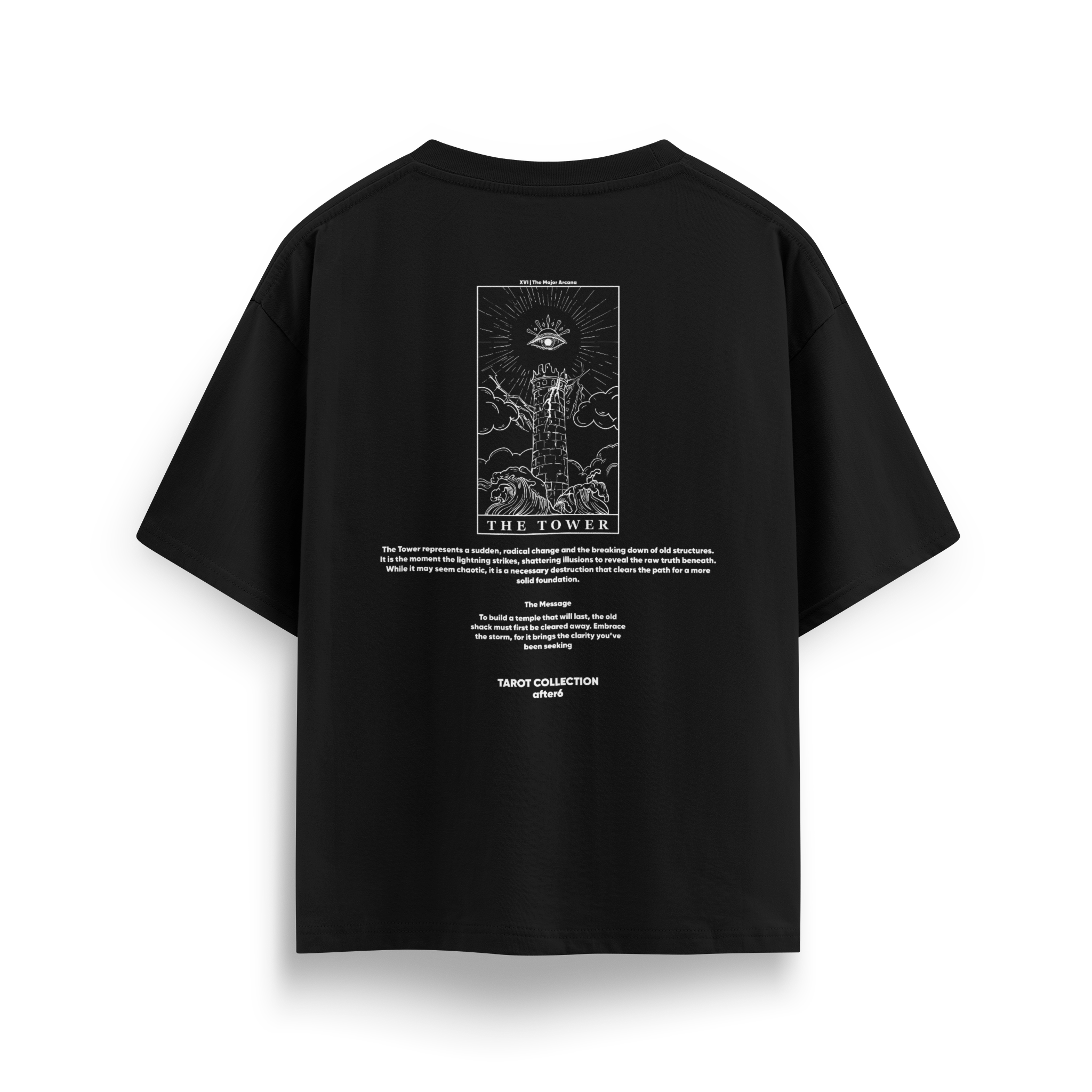 XVI The Tower - Oversize T-Shirt