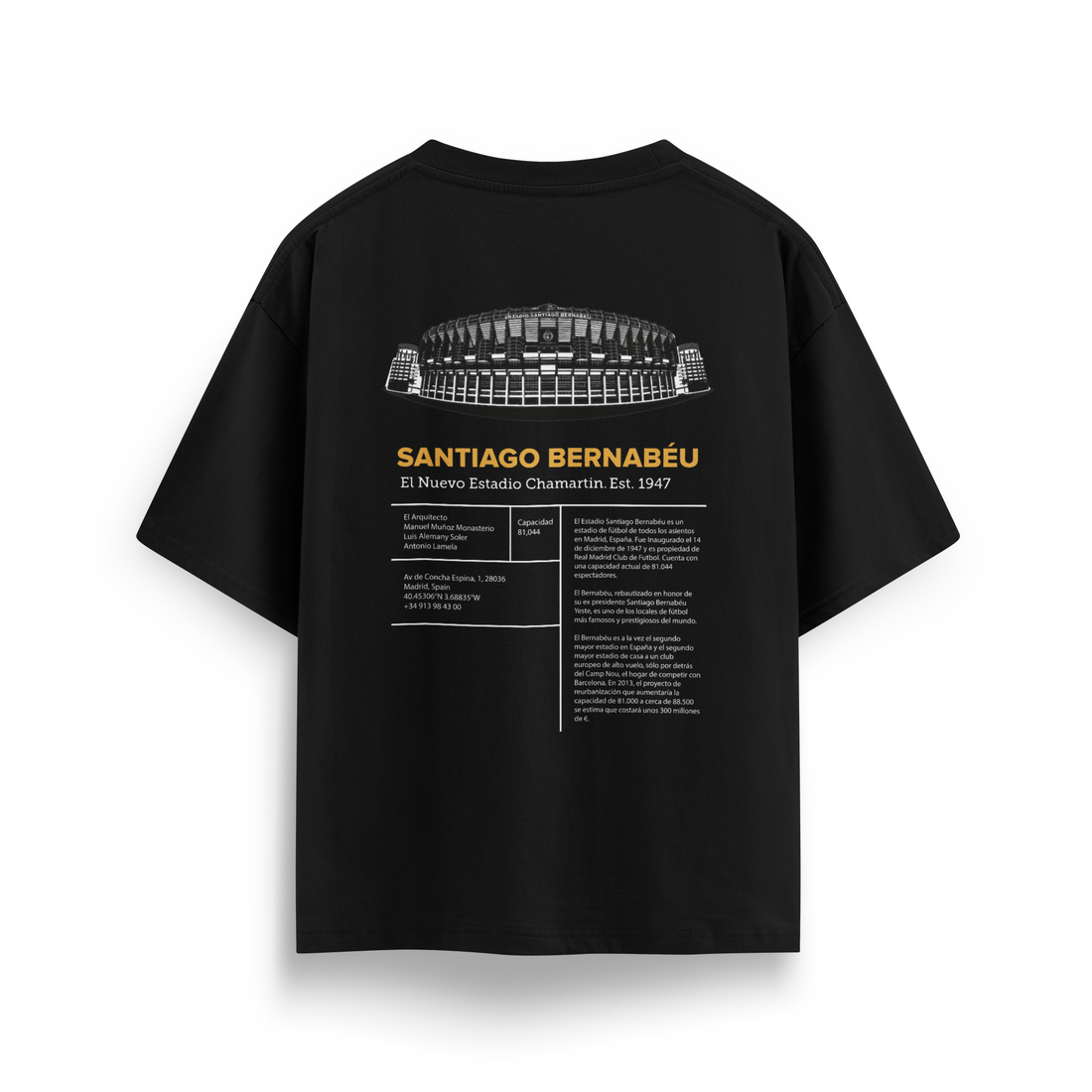 Santiago Bernabeu - Oversize T-Shirt