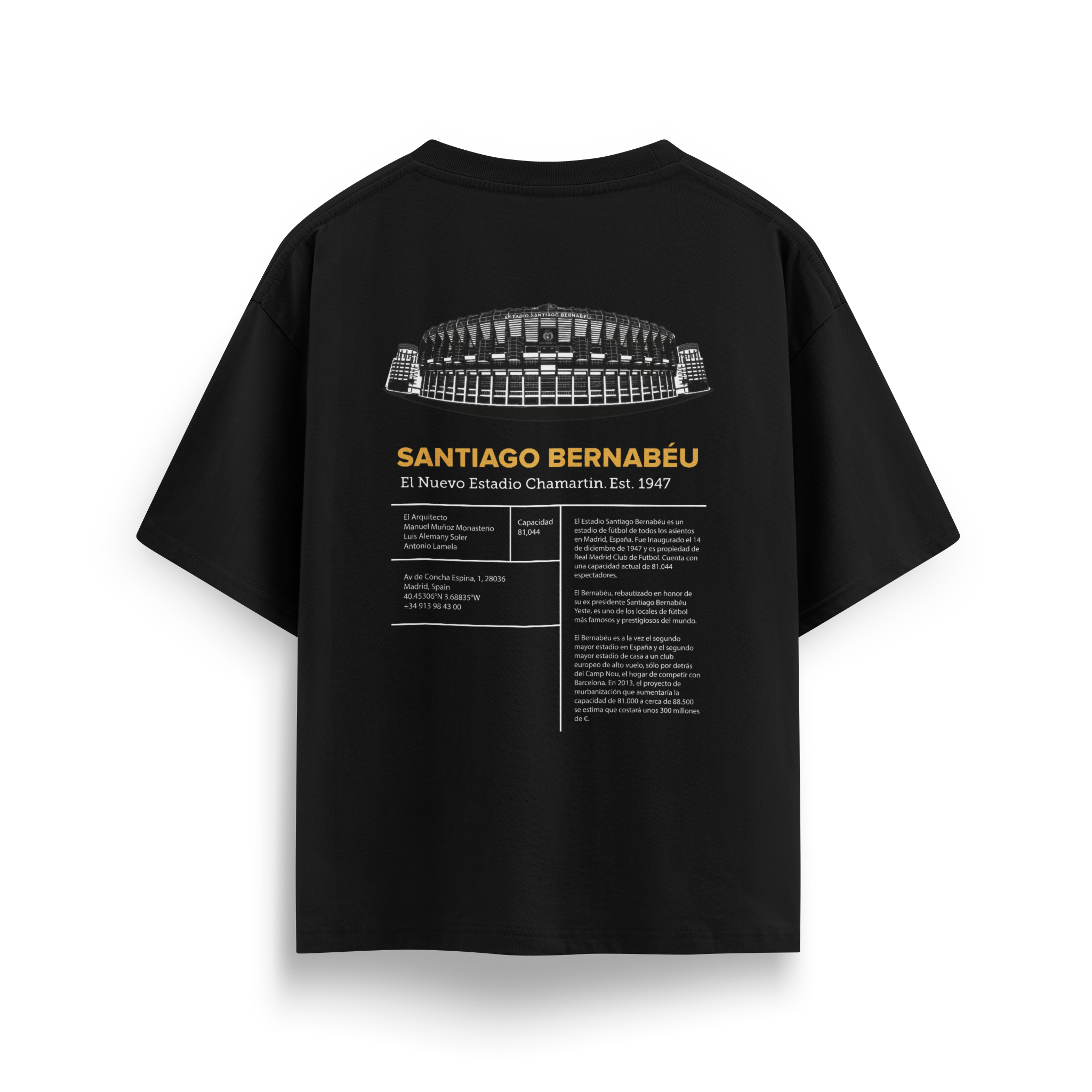 Santiago Bernabeu - Oversize T-Shirt