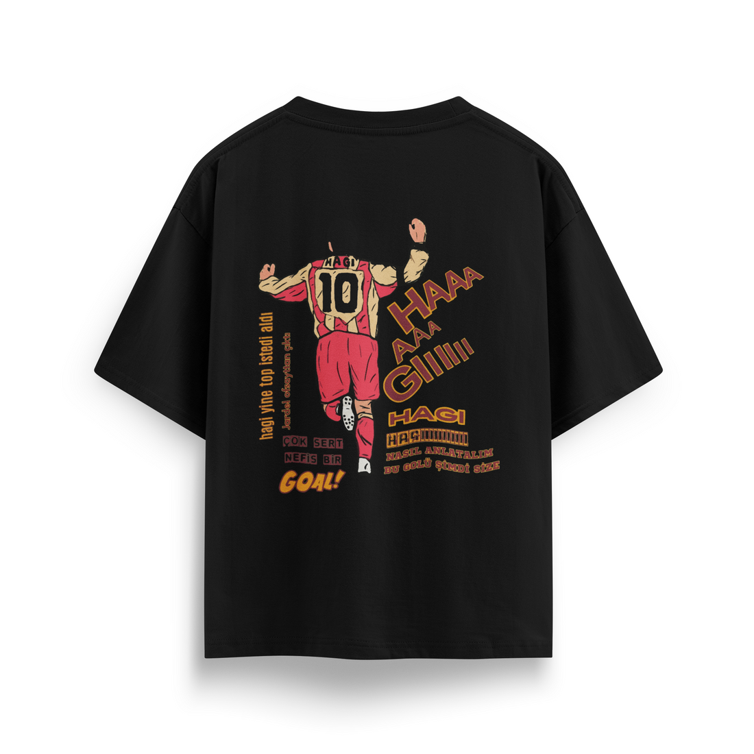 Nasıl anlatalım şimdi bu golü size - Oversize T-Shirt