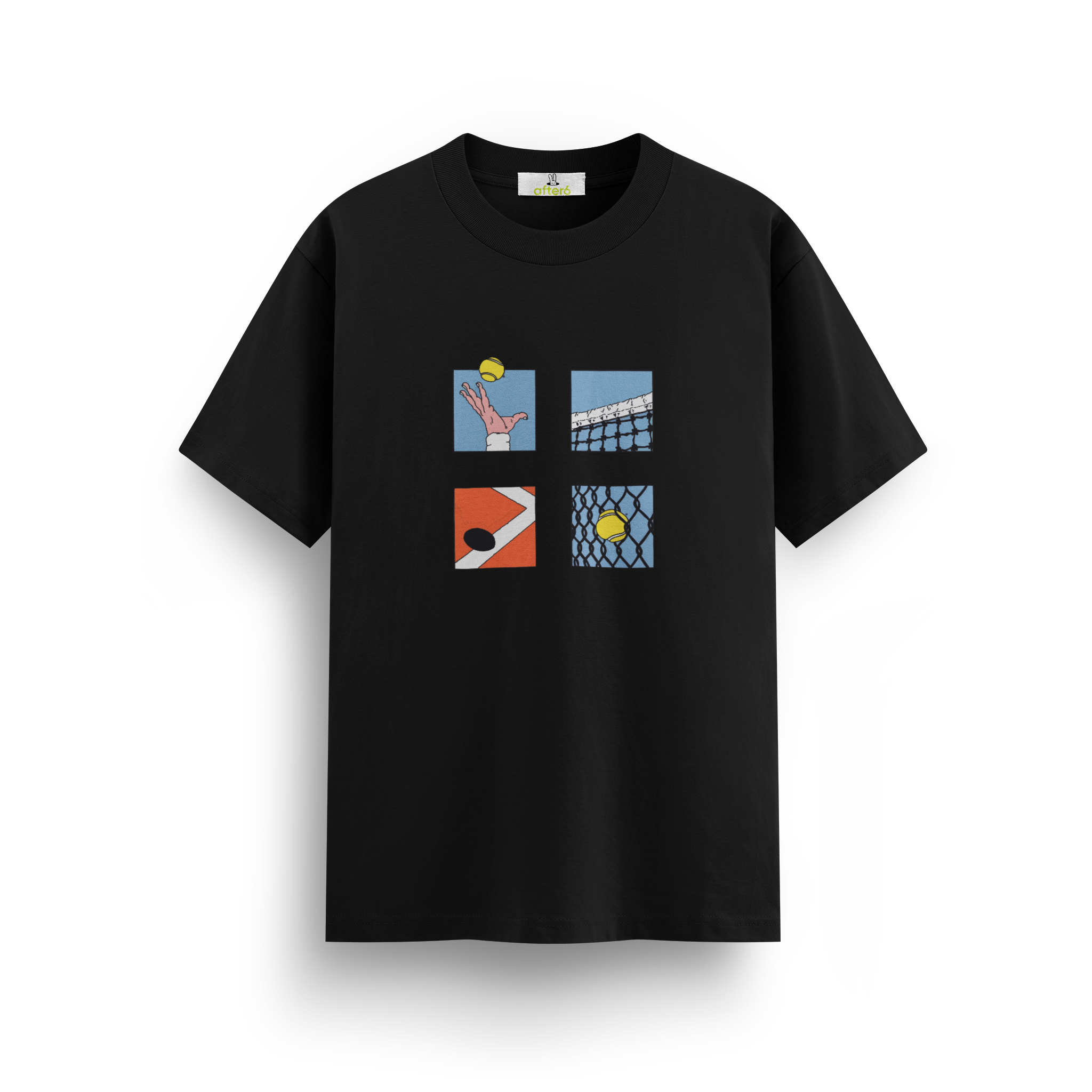 Lines & Tennis - Regular T-shirt