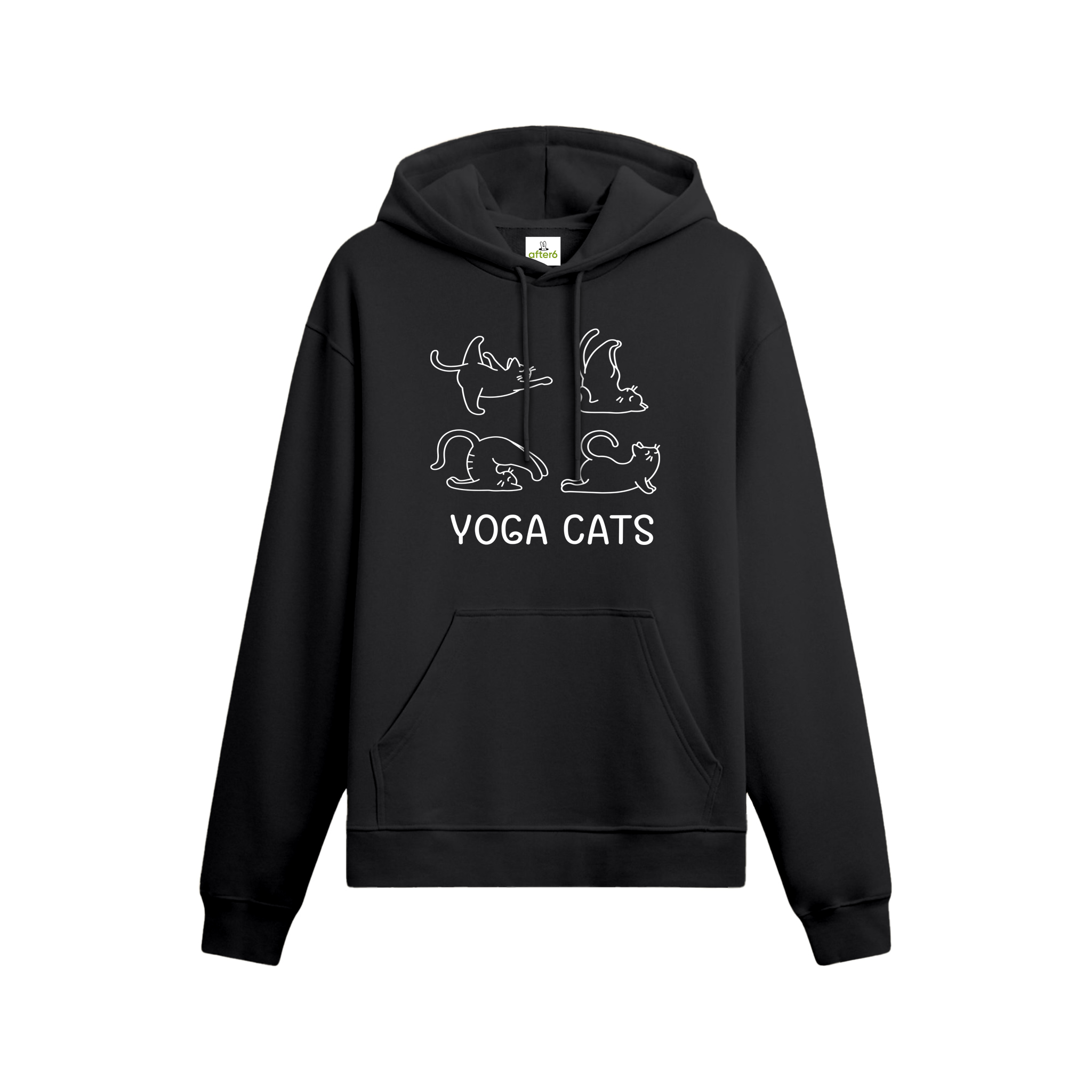 Yoga Cats - Oversize Hoodie