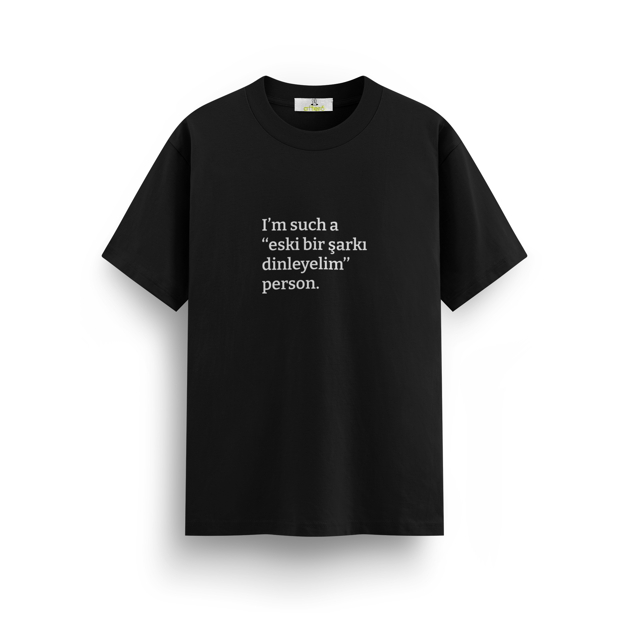 Eski bir şarkı dinleyelim - Regular T-shirt