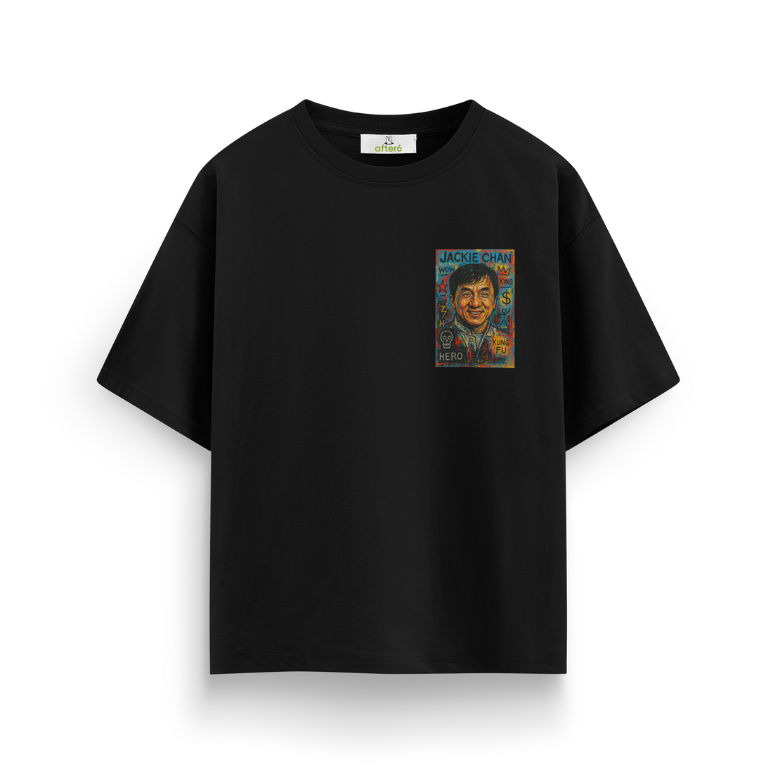 Jackie Chan Card - Oversize T-Shirt