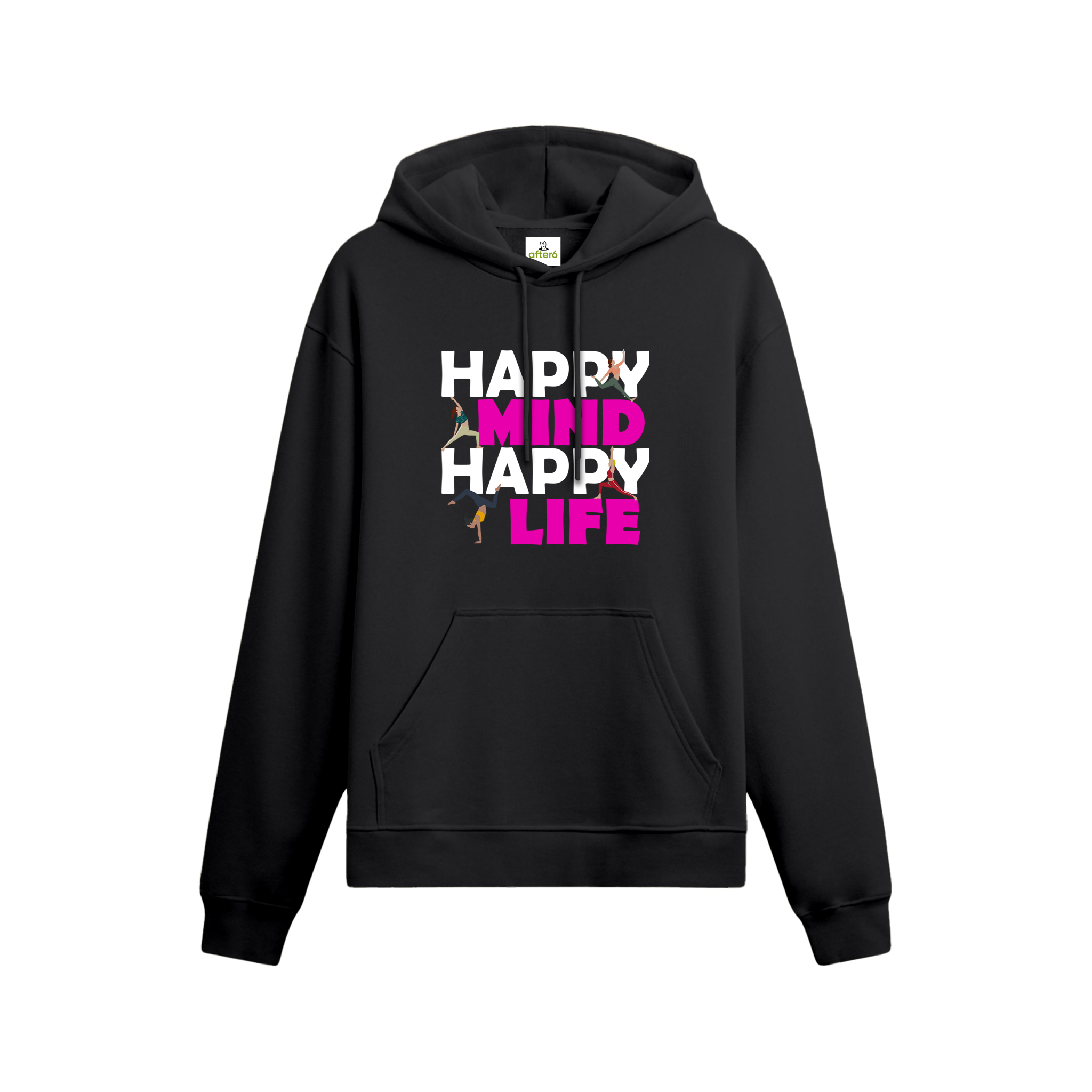 Happy Mind Happy Life - Oversize Hoodie