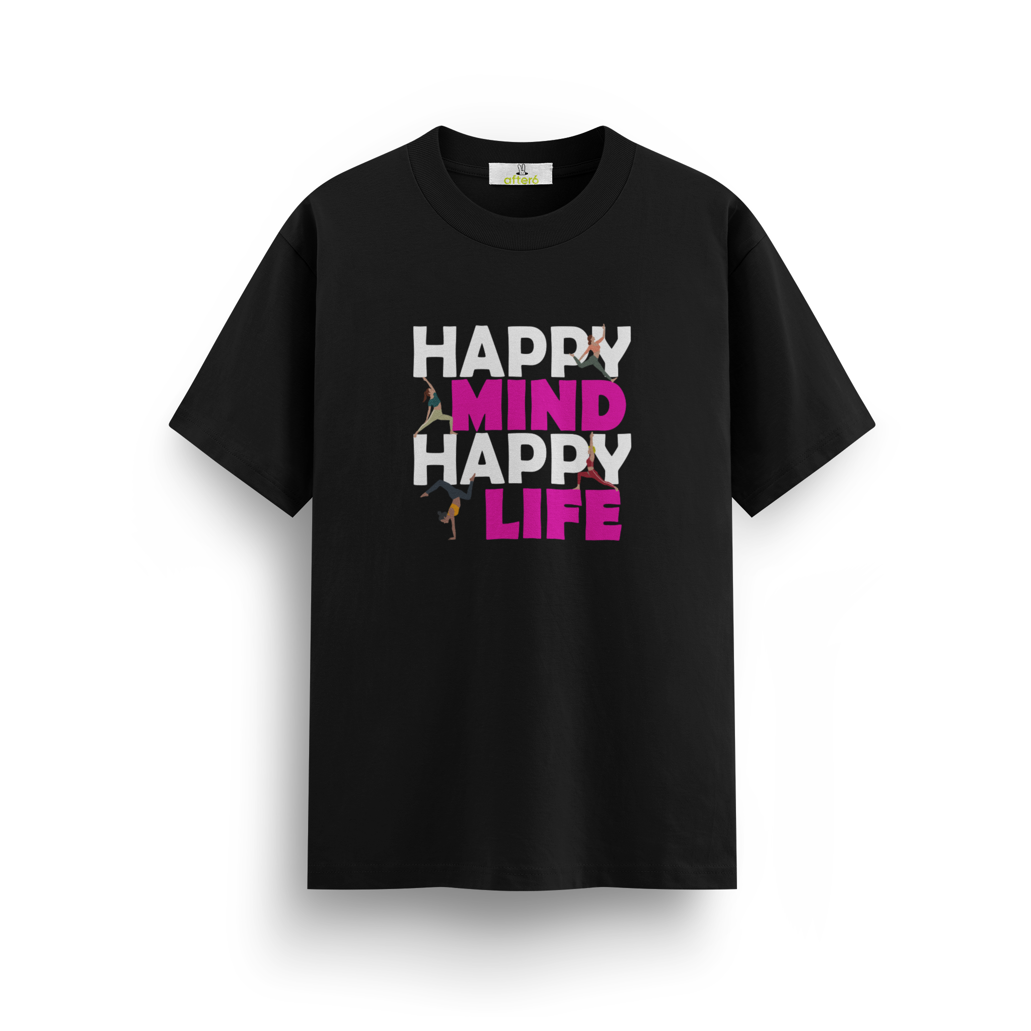 Happy Mind Happy Life - Regular T-shirt