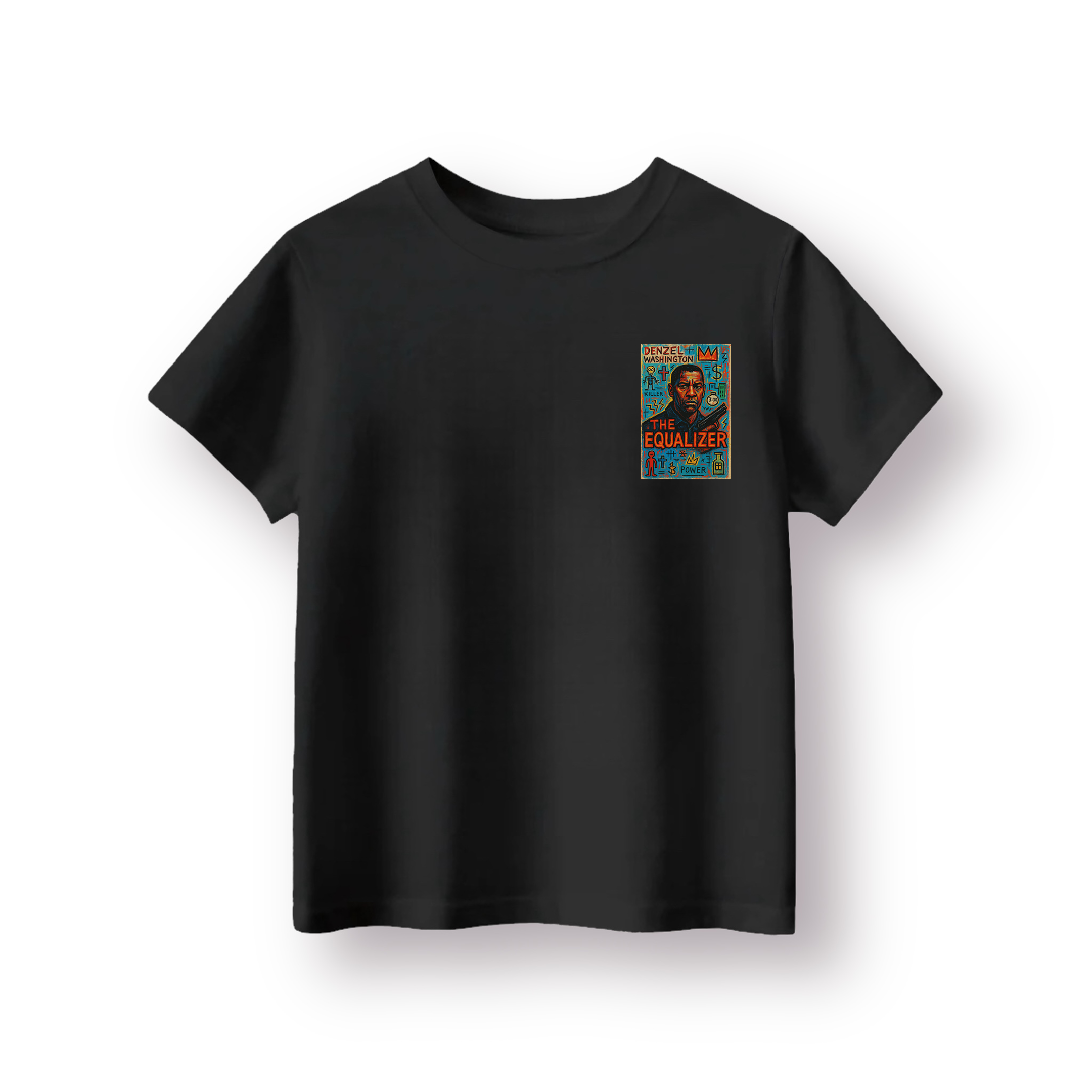 Denzel Washington Card - Çocuk T-shirt