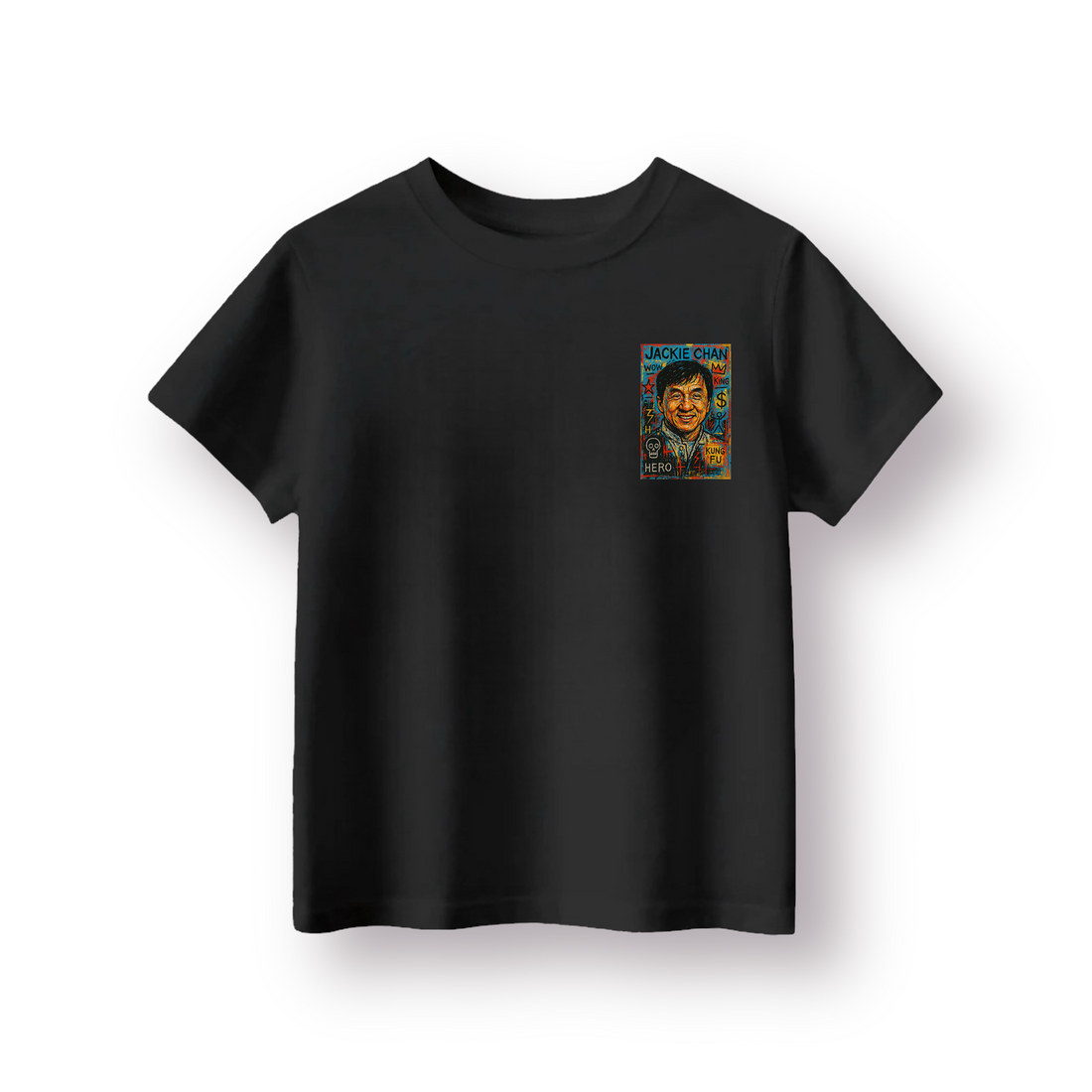 Jackie Chan Card - Çocuk T-shirt