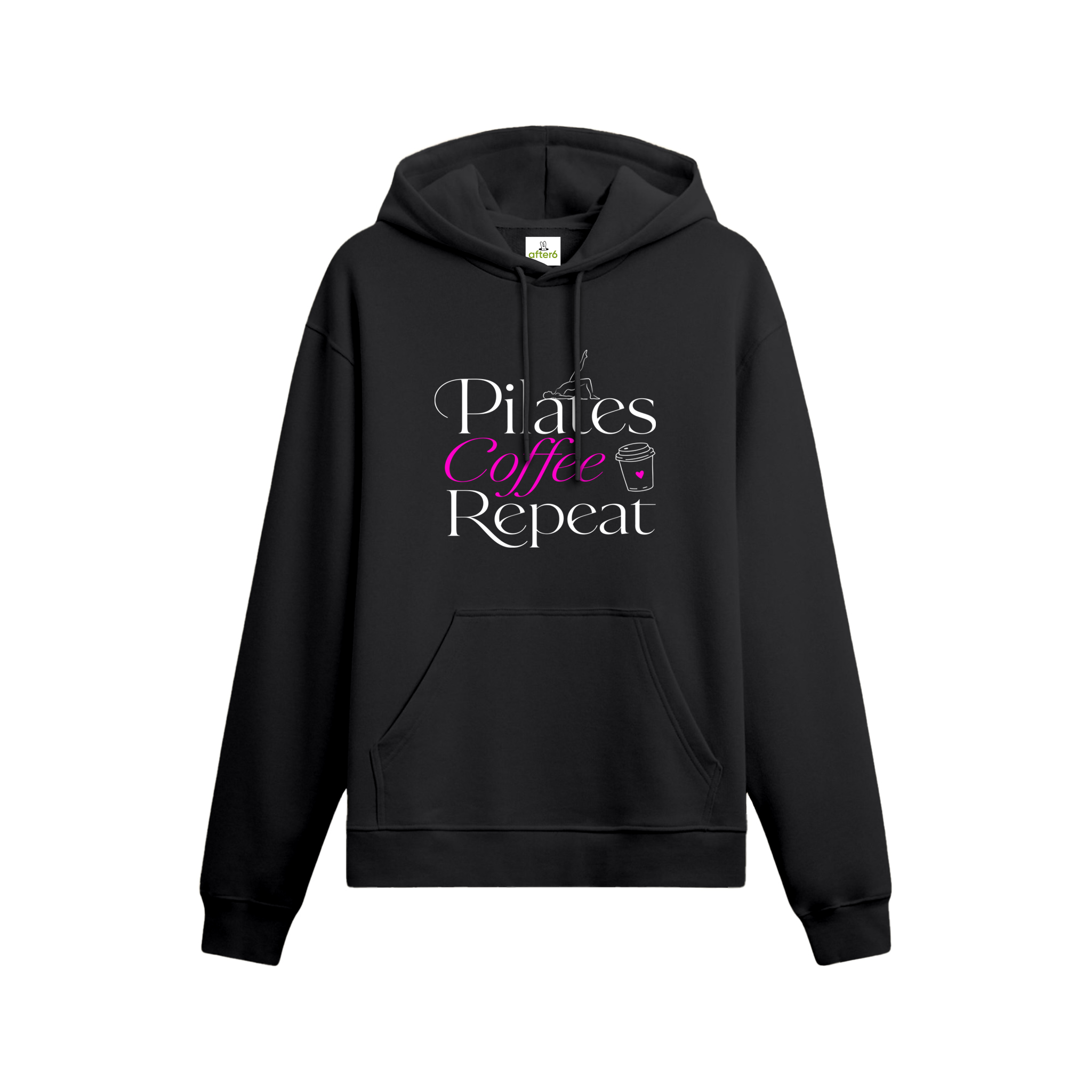 Pilates Coffee Repeat - Oversize Hoodie