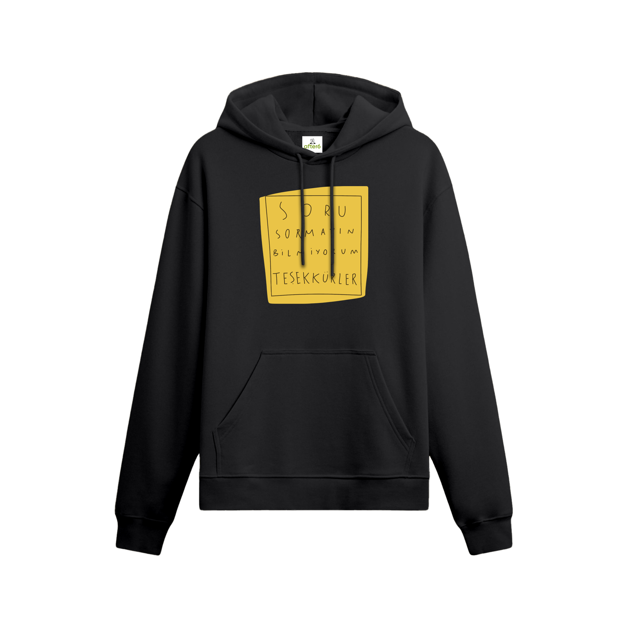Soru Sormayın - Oversize Hoodie