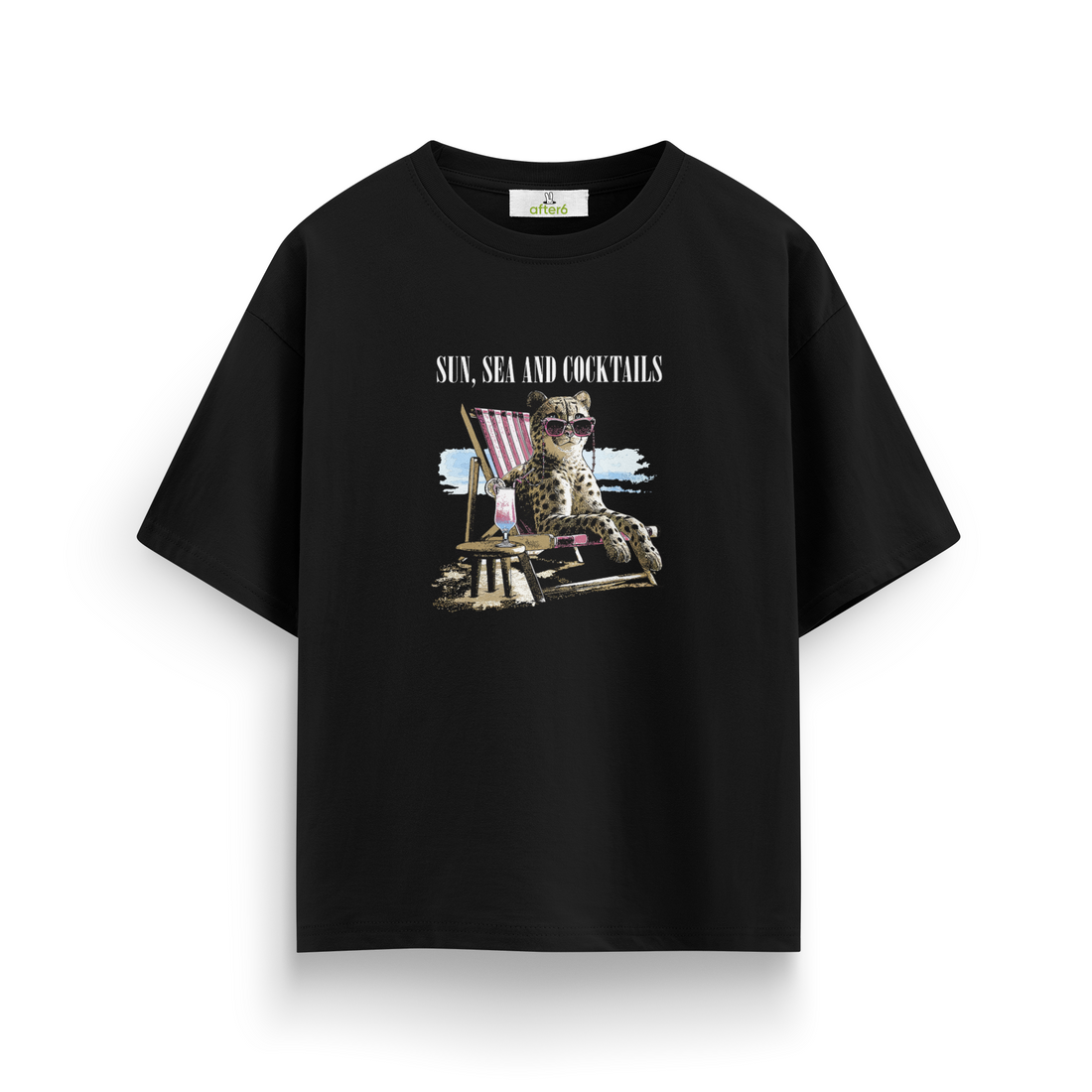 Sun Sea and Coctails - Oversize T-Shirt