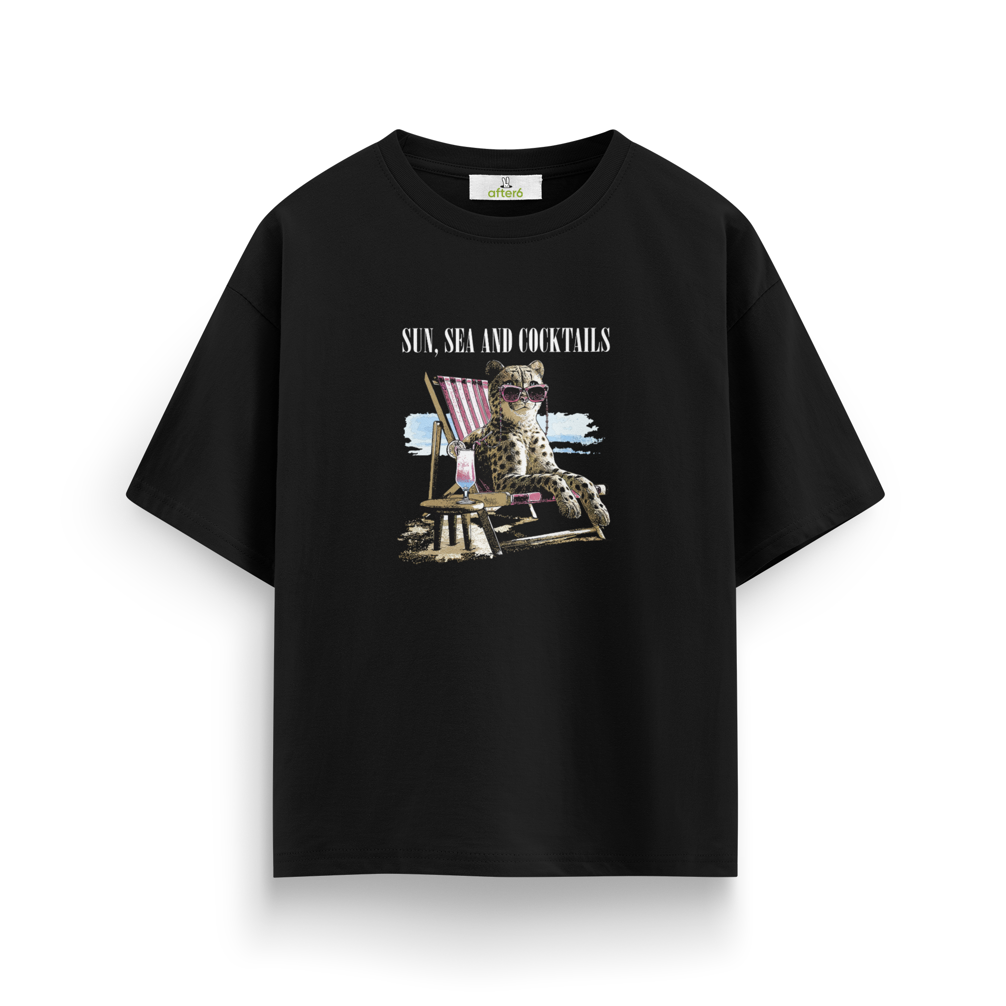Sun Sea and Coctails - Oversize T-Shirt