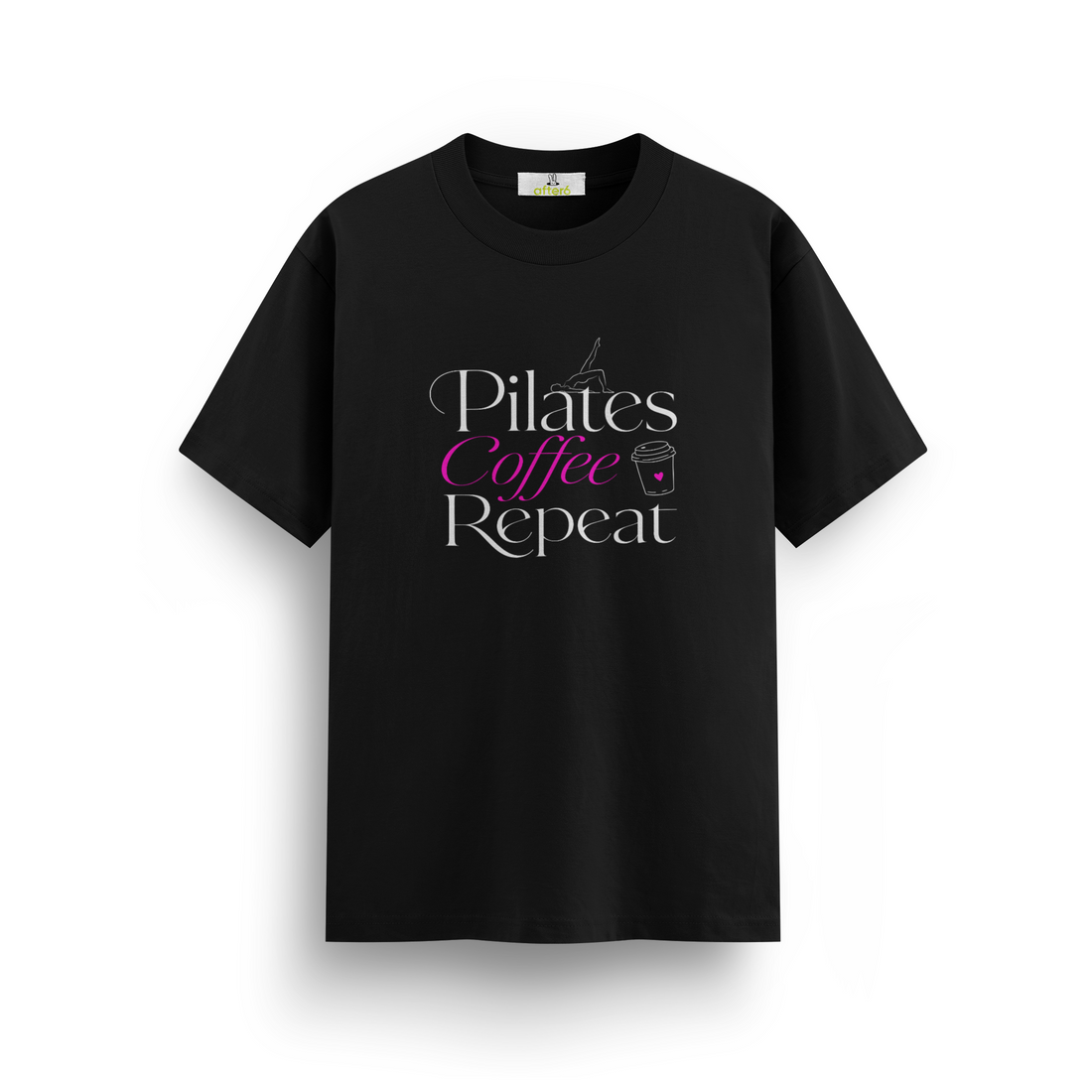 Pilates Coffee Repeat - Regular T-shirt