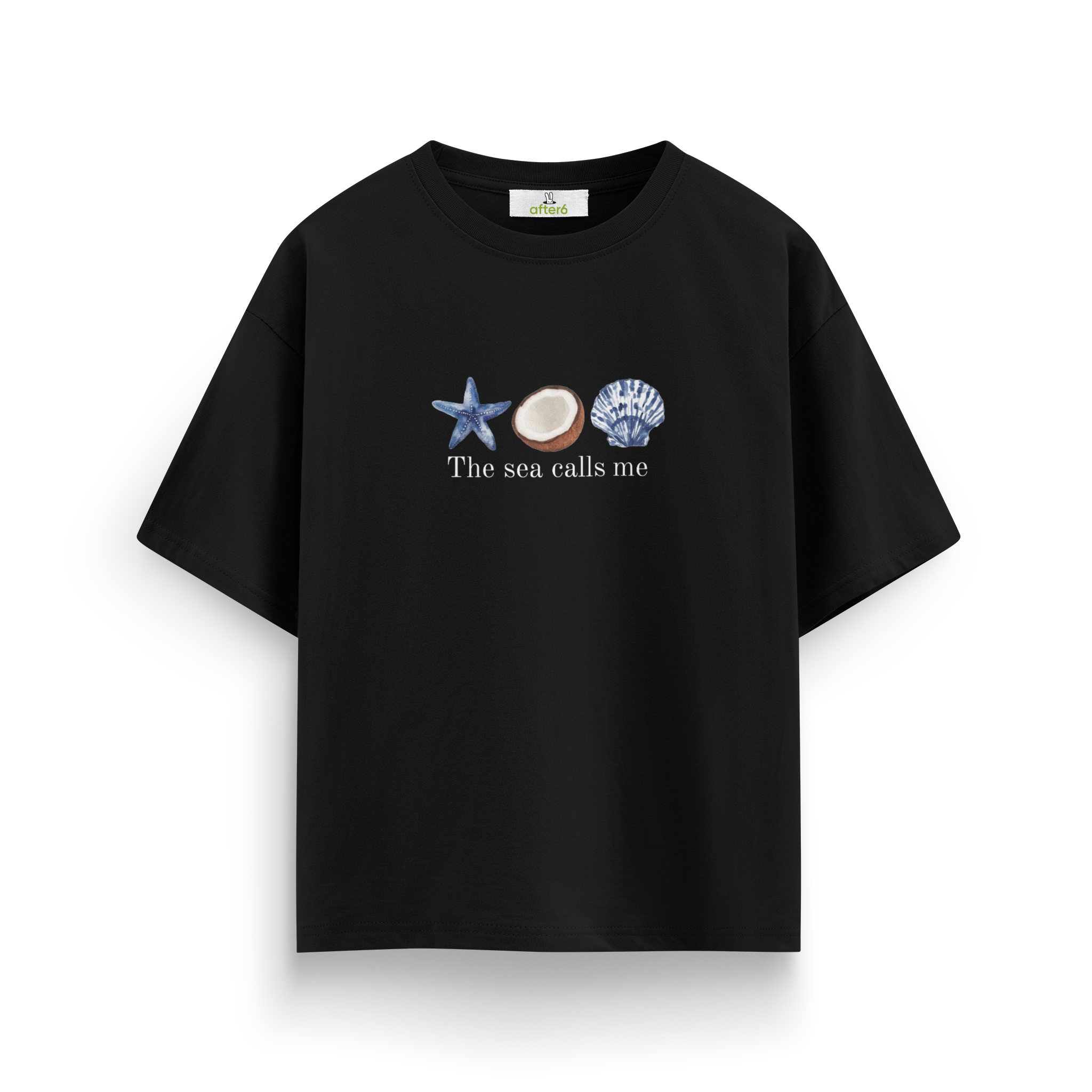 The sea calls me - Oversize T-Shirt