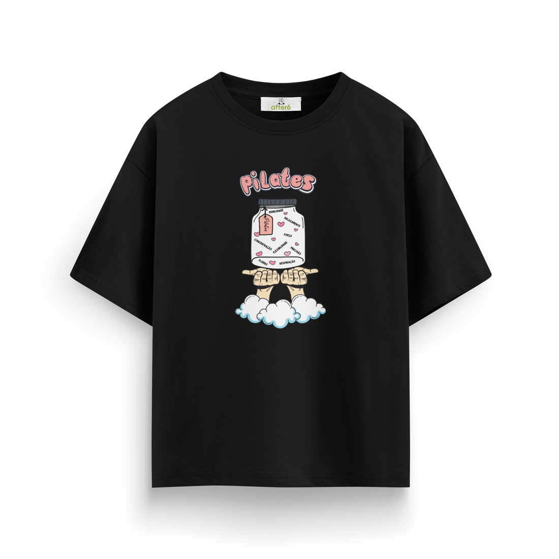 Pilates-Relaxamento - Oversize T-Shirt