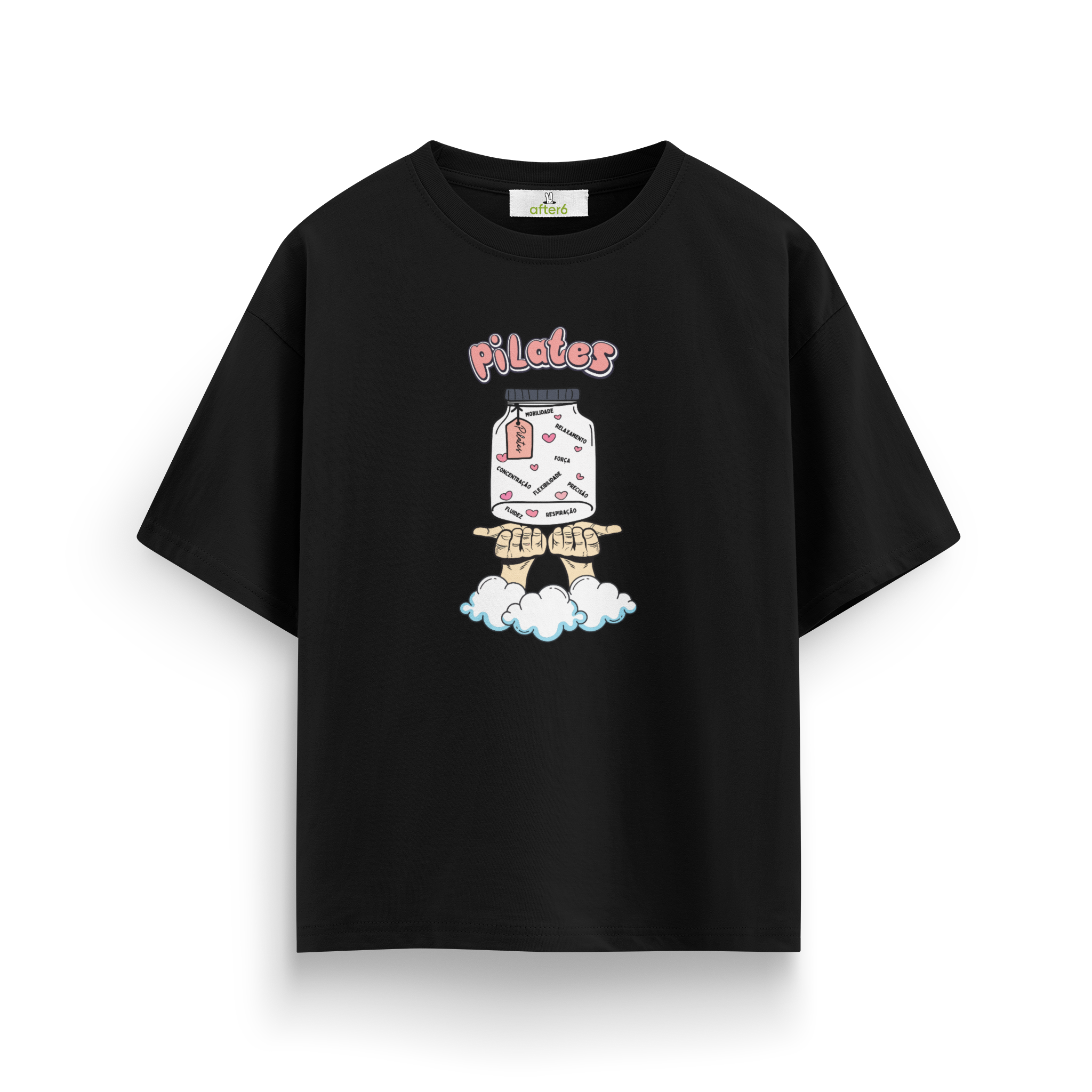 Pilates-Relaxamento - Oversize T-Shirt
