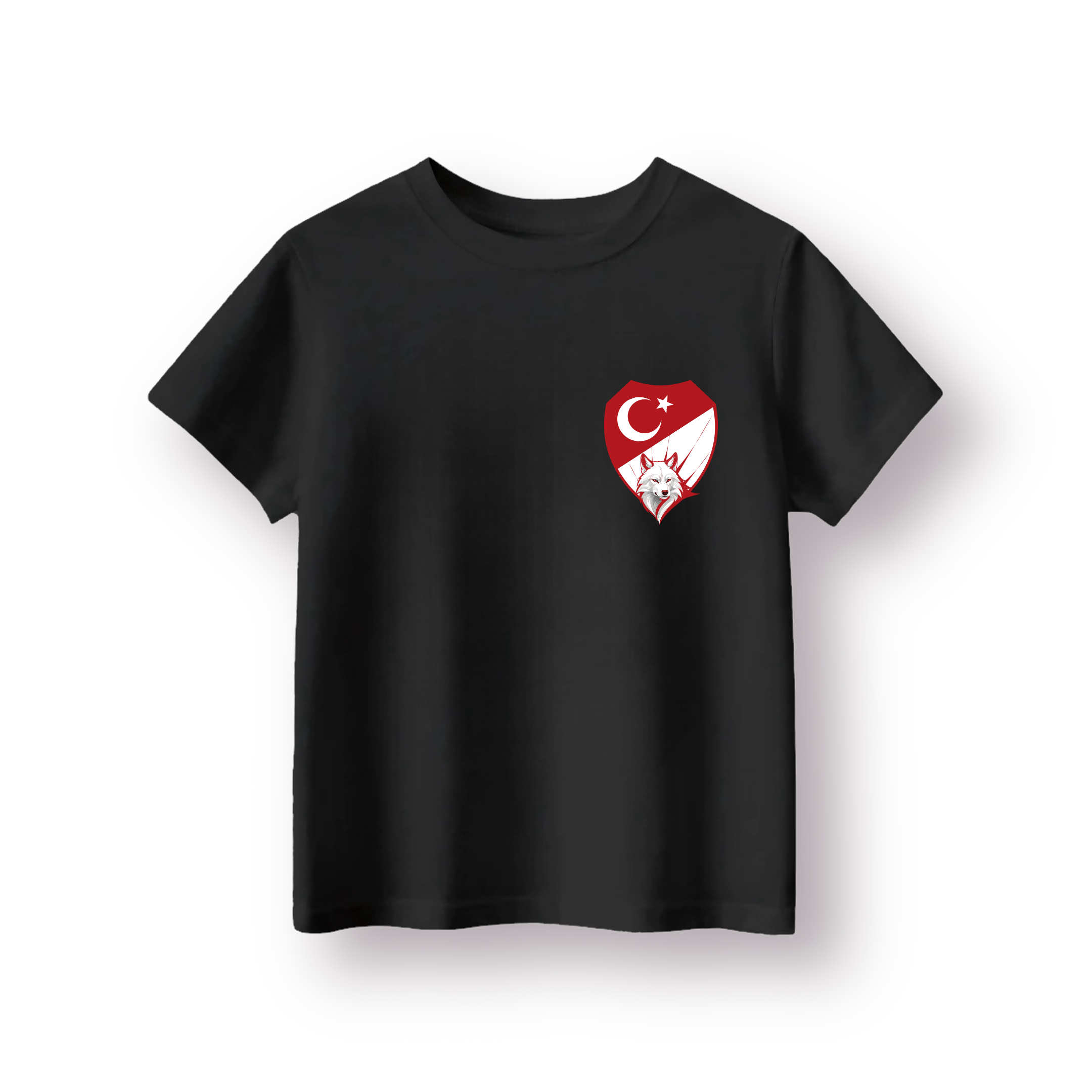 Kırmızı Beyaz - Çocuk T-shirt