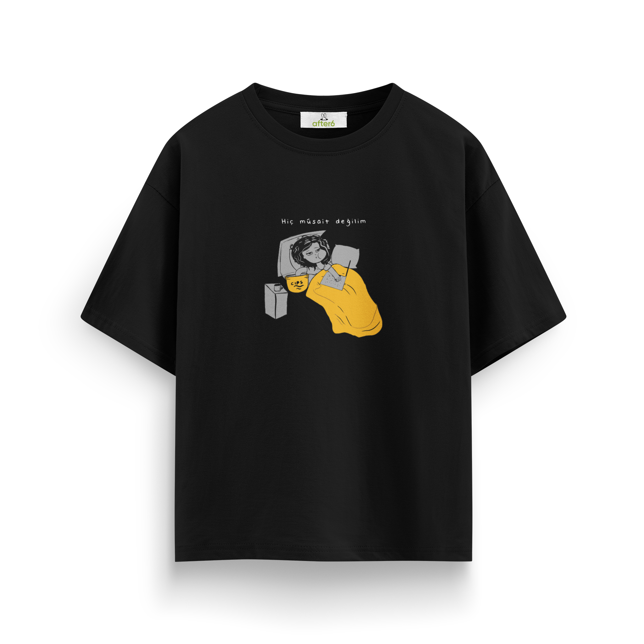 Hiç müsait değilim - Oversize T-Shirt