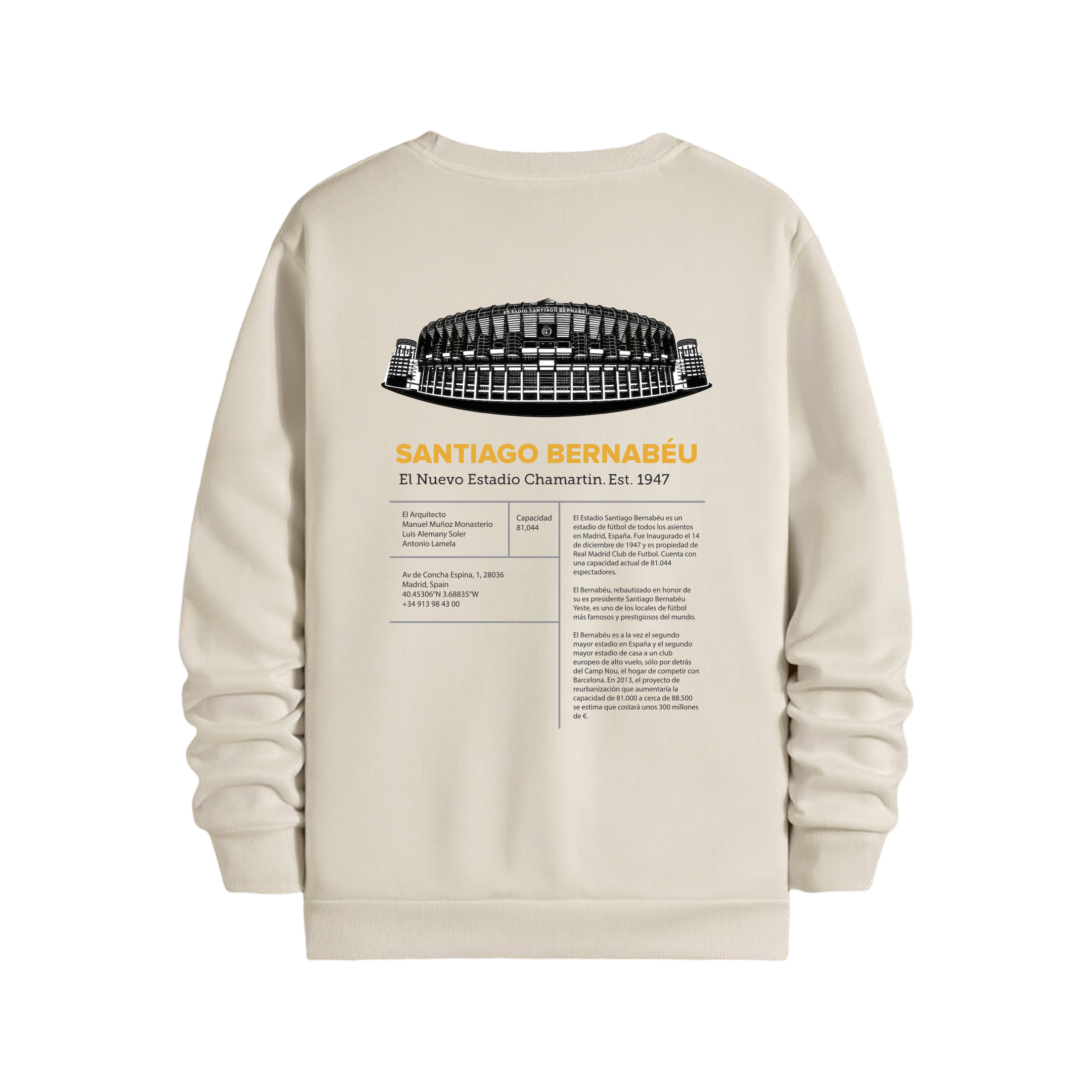 Santiago Bernabeu - Regular Sweatshirt